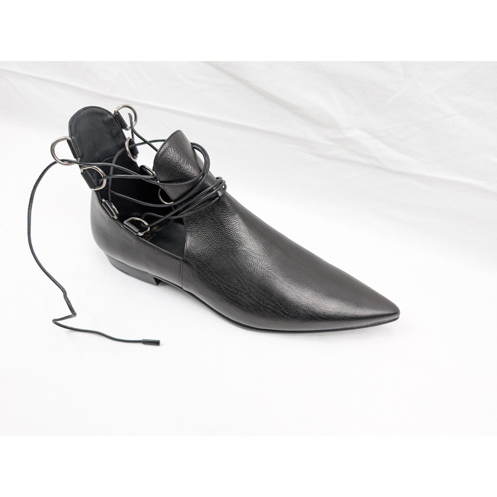 Saint Laurent Paris o1rshd1 Q:2 / Goth 15 Lace Up Shoes in Nero Size US 10 / EU 43 - 2 Thumbnail