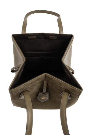 Fendi o1s1wg111225 Size: OS/Fendi Origami Medium in Dark Brown Size ONE SIZE - 4 Thumbnail