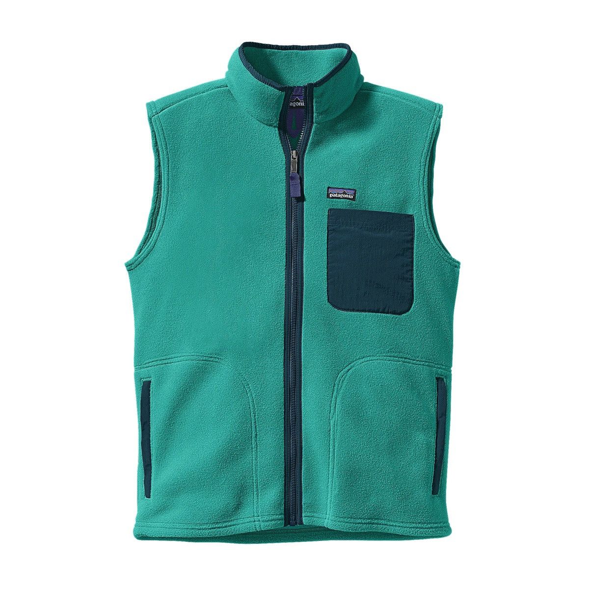 PATAGONIA M’S KARSTENS VEST GREEN FLEEC JACKET