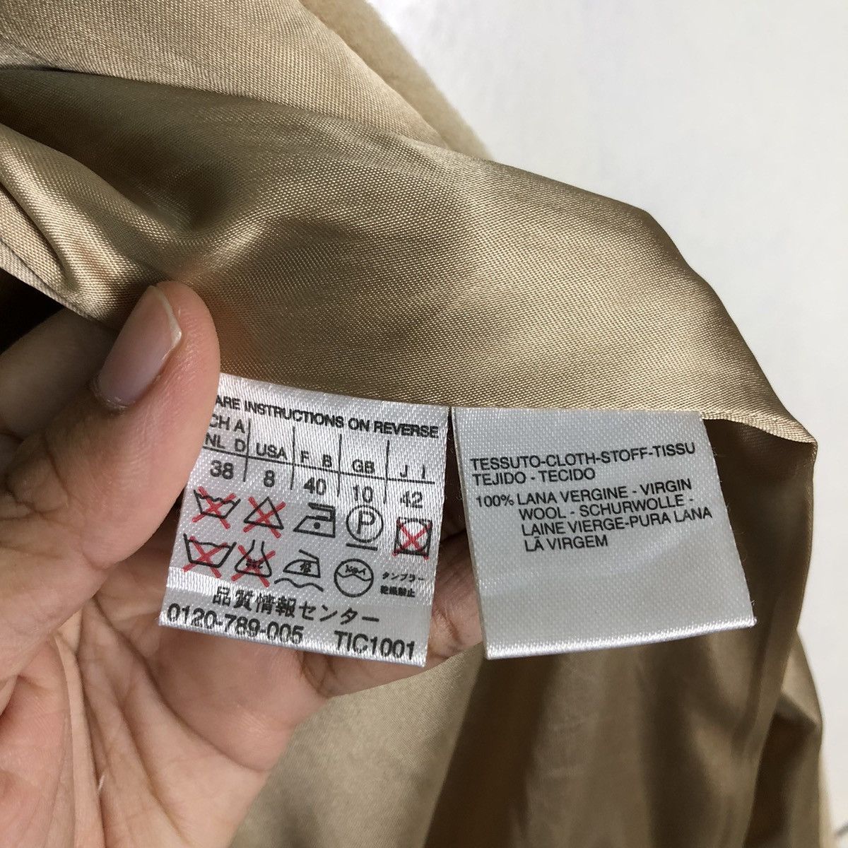 Vintage 🔥MaxMara Made in Italy Wool Jacket Double Breast Size US M / EU 48-50 / 2 - 18 Thumbnail