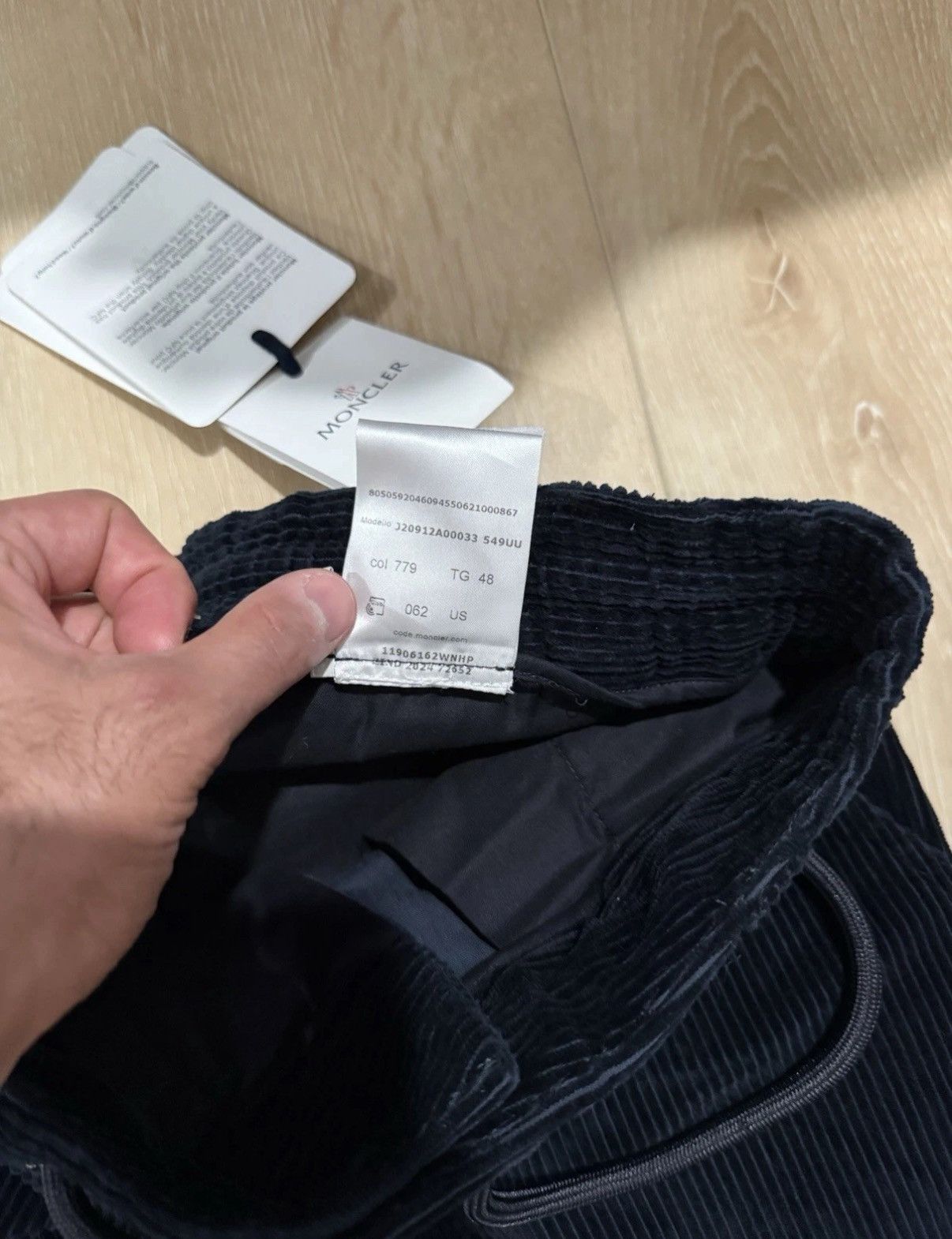 Moncler Moncler Drawstring Stretch Trousers Men’sDark Blue48 IT US M Size US 32 / EU 48 - 10 Thumbnail
