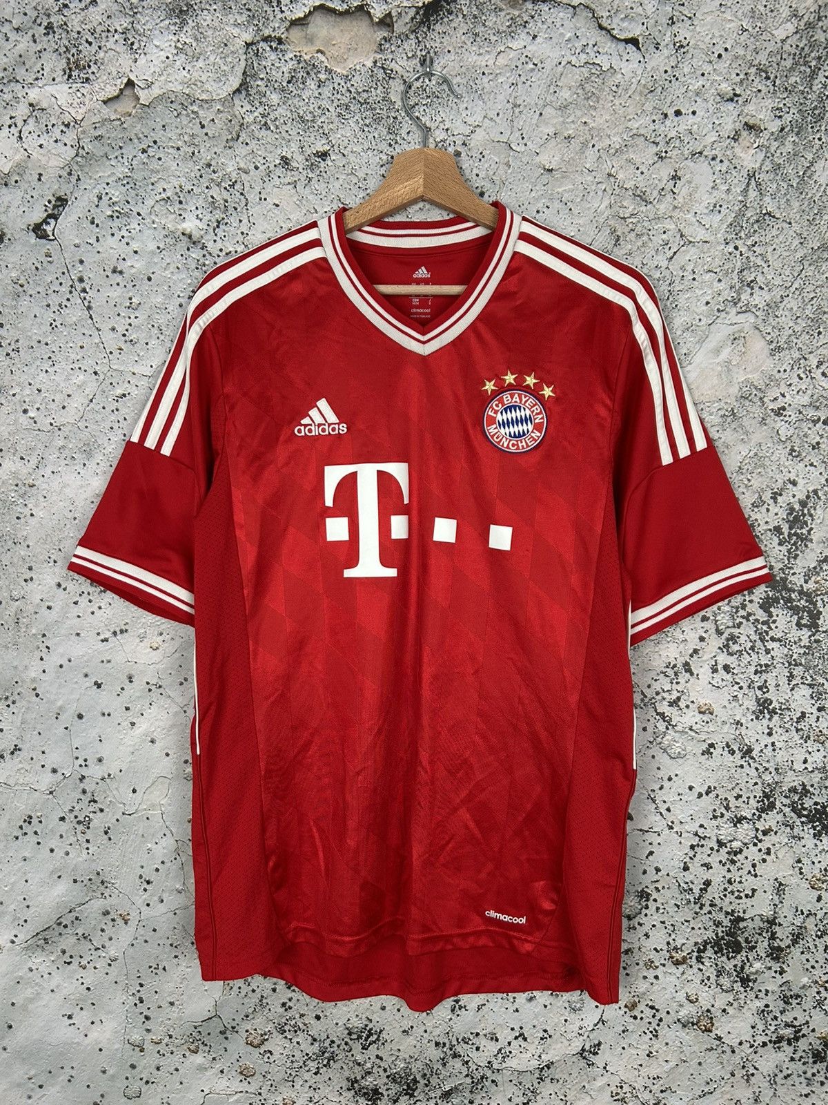Adidas Bayern Munchen 2014 Adidas Soccer Jersey Football Vintage Size US M / EU 48-50 / 2 - 1 Thumbnail