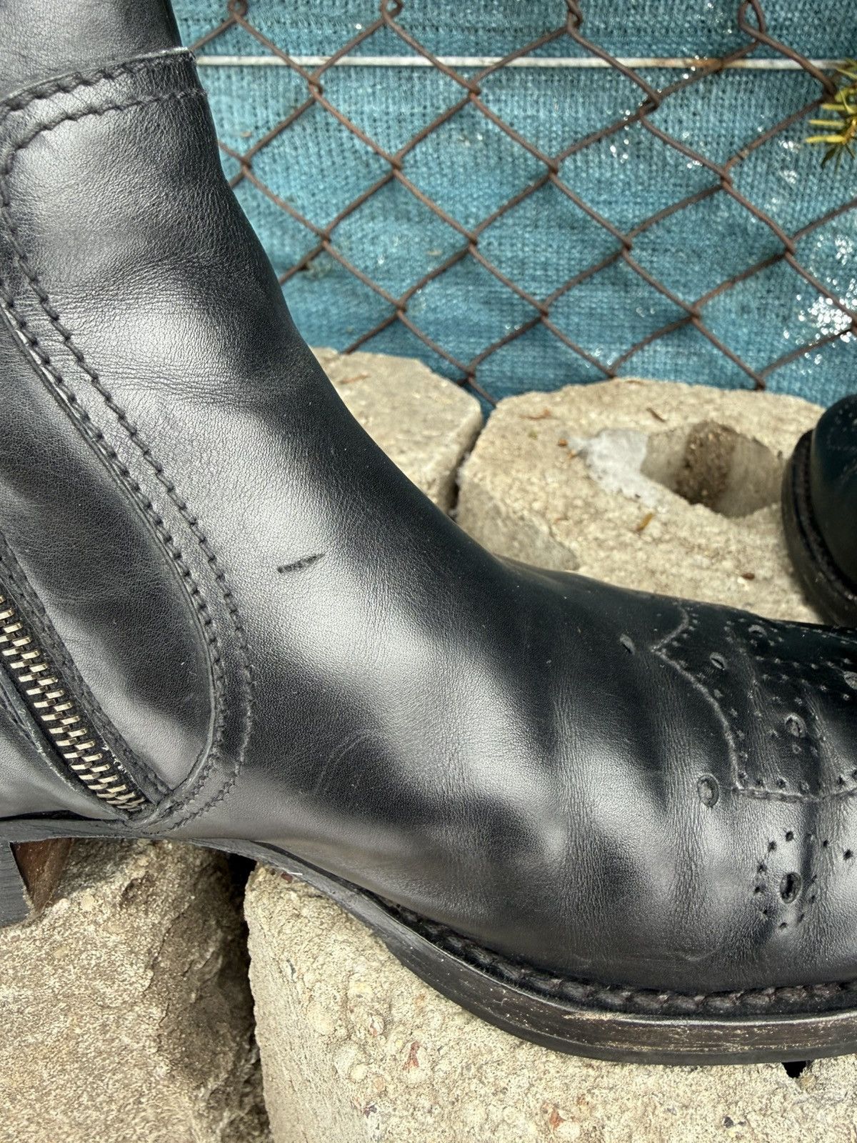 Miu Miu Miu Miu ankle boots leather black metal women hig size 38 Size US 8 / IT 38 - 13 Thumbnail