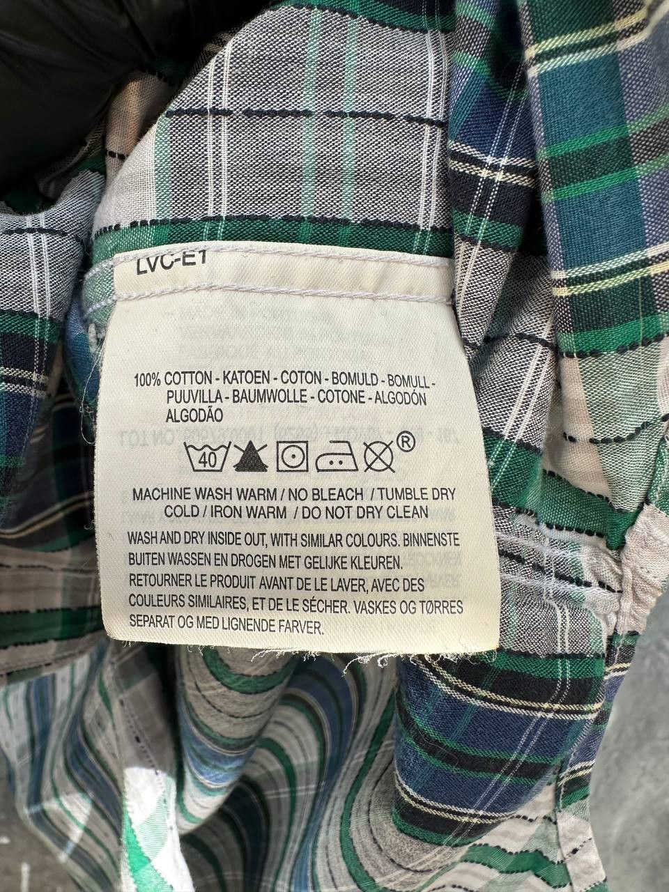 Levi's × Vintage Super Rare 1950s Vintage LEVI’S Long Sleeve Shirt Plaid Size US XL / EU 56 / 4 - 13 Thumbnail