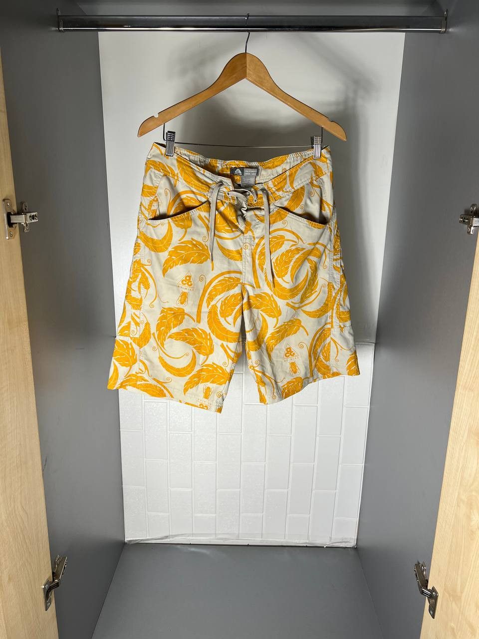 Nike ACG VINTAGE NIKE ACG RETRO DESIGNER SURF SHORTS DRILL Y2K 90s Size US 32 / EU 48 - 4 Thumbnail
