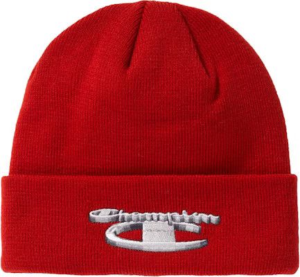 Champion × Supreme Supreme x Champion Beanie FW18 Size ONE SIZE - 1 Thumbnail