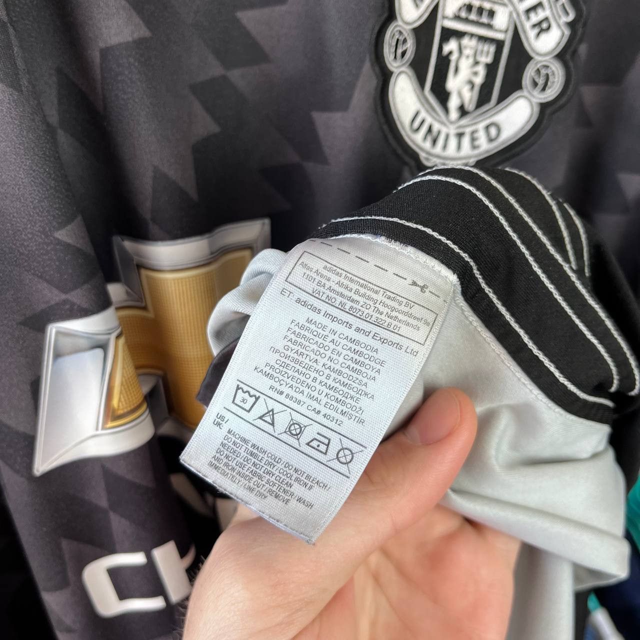 Other Adidas MU Manchester United Football Soccer Jersey 2017 Size US XL / EU 56 / 4 - 9 Thumbnail