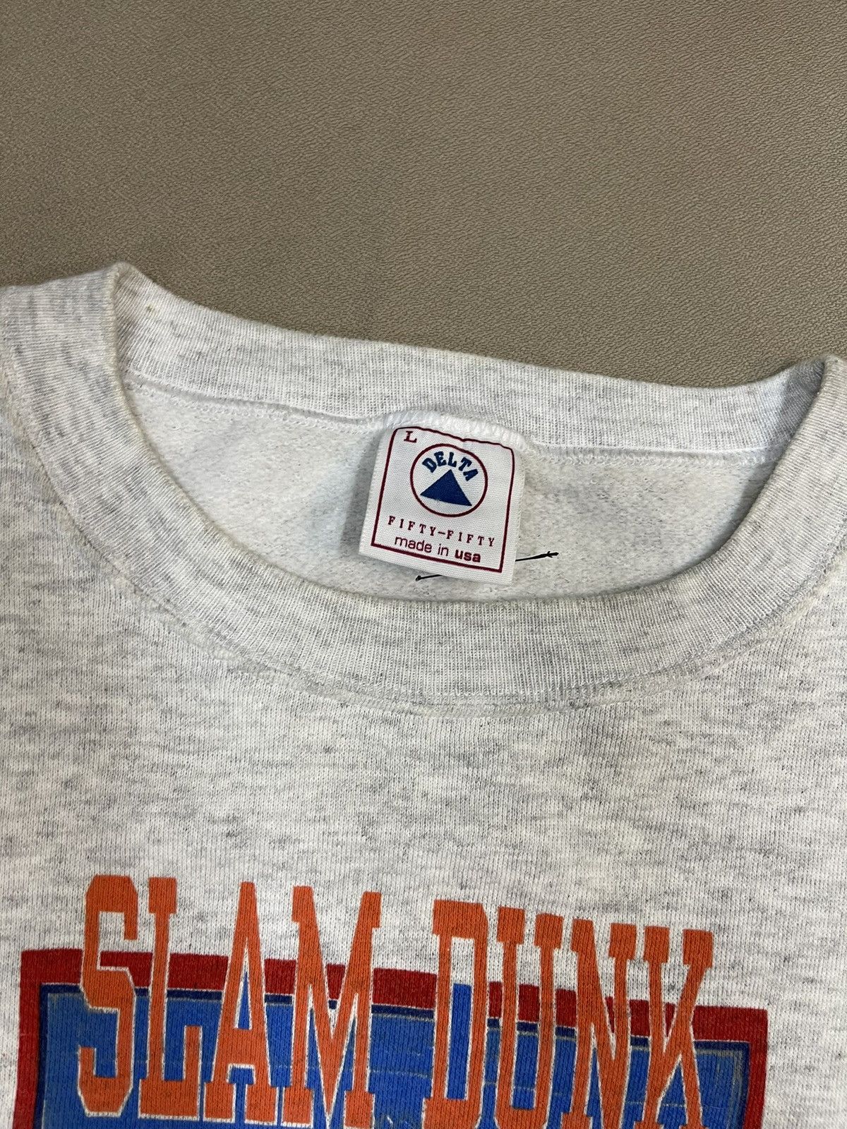 Japanese Brand Vintage Slam Dunk 90s Basketball Anime Sweatshirts Size US L / EU 52-54 / 3 - 6 Thumbnail