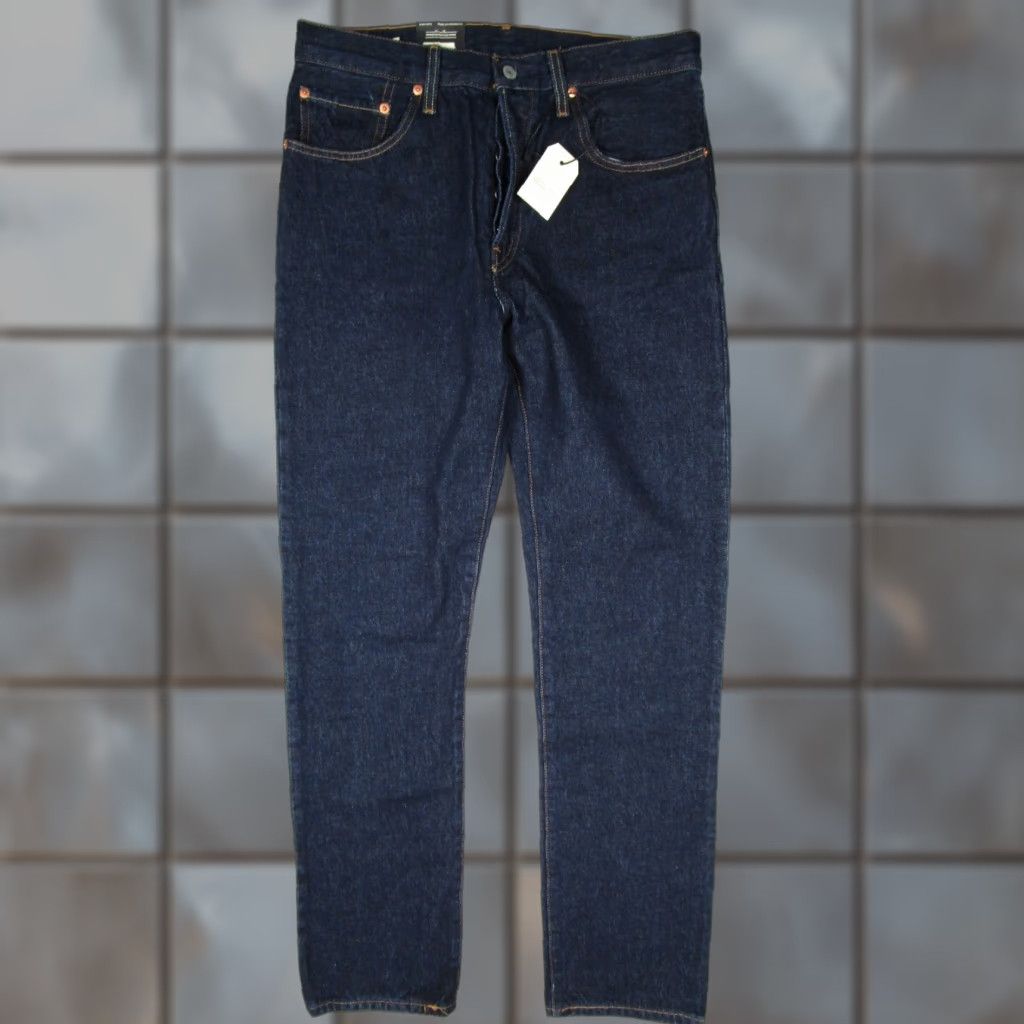 Levi's Levi's 501 Jeans Mens 30x32 Blue Straight Leg High Rise Denim Button Fly Made in Turkey Size US 30 / EU 46 - 1 Thumbnail