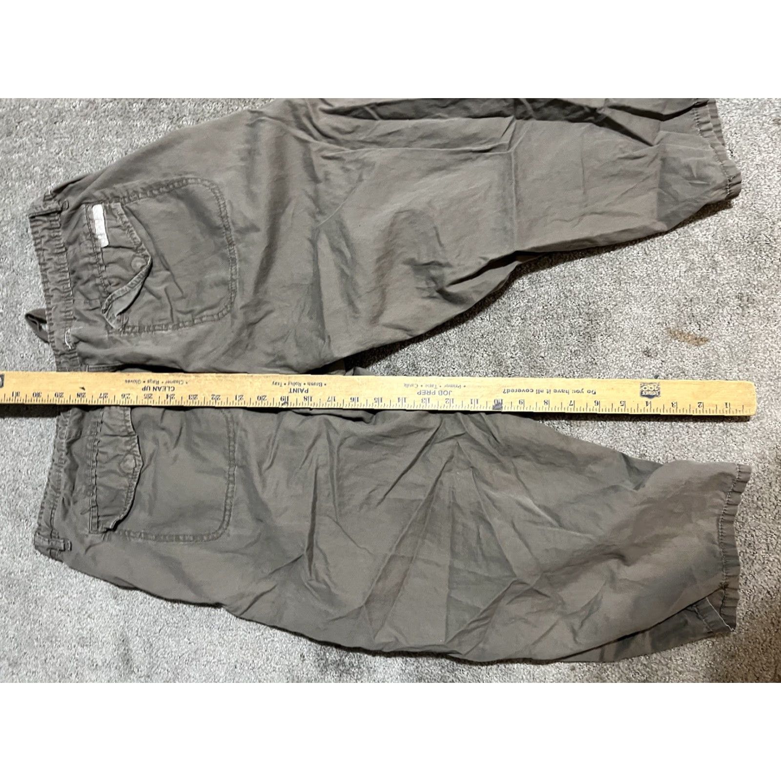 Calvin Klein Calvin Klein Jeans Women 16 Brown Solid Straight Leg Capri Fit Denim 24 in Inseam Regular Size 16 Womens Straight Size 38" / US 16 / IT 52 - 7 Thumbnail
