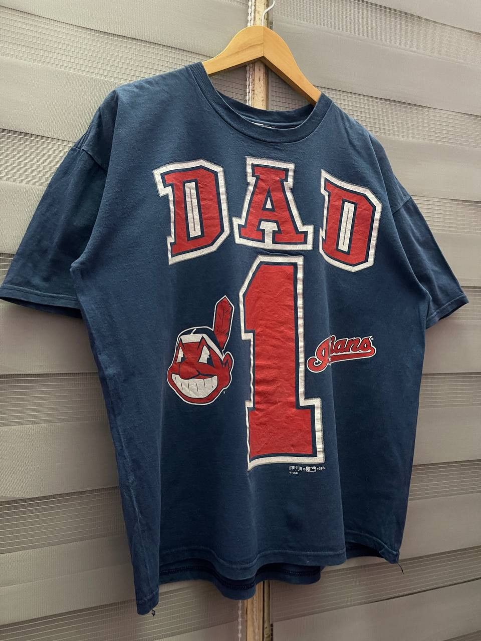 MLB Vintage 90s Cleveland Indians MLB Tees Size US L / EU 52-54 / 3 - 2 Thumbnail