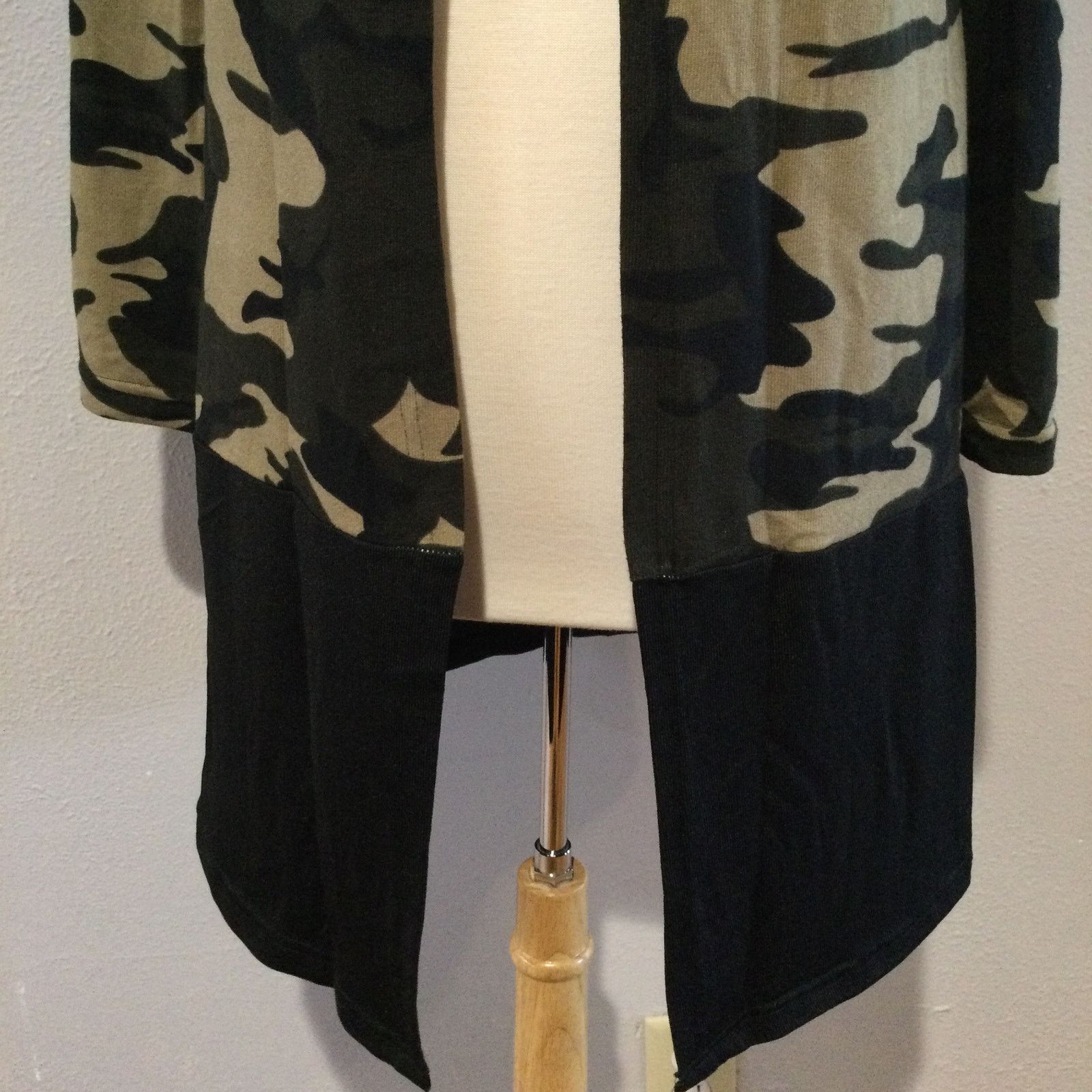 Other Open Front Color Block Long Sleeve Lightweight Cardigan M Size M / US 6-8 / IT 42-44 - 3 Thumbnail