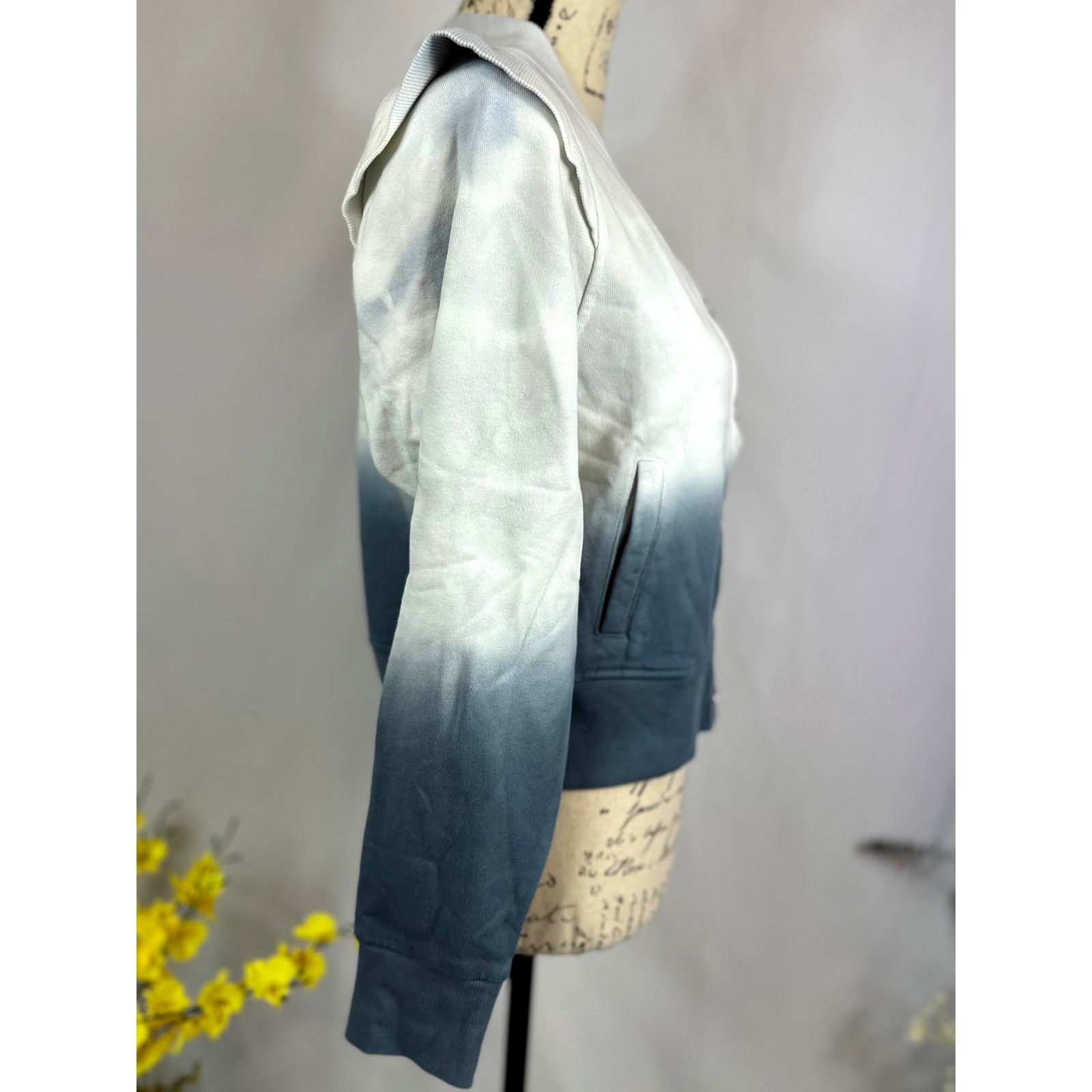 Other 525 America Dip Dye French Terry Jacket Joggers Blue Gray S Size 27" / US 4 / IT 40 - 6 Thumbnail