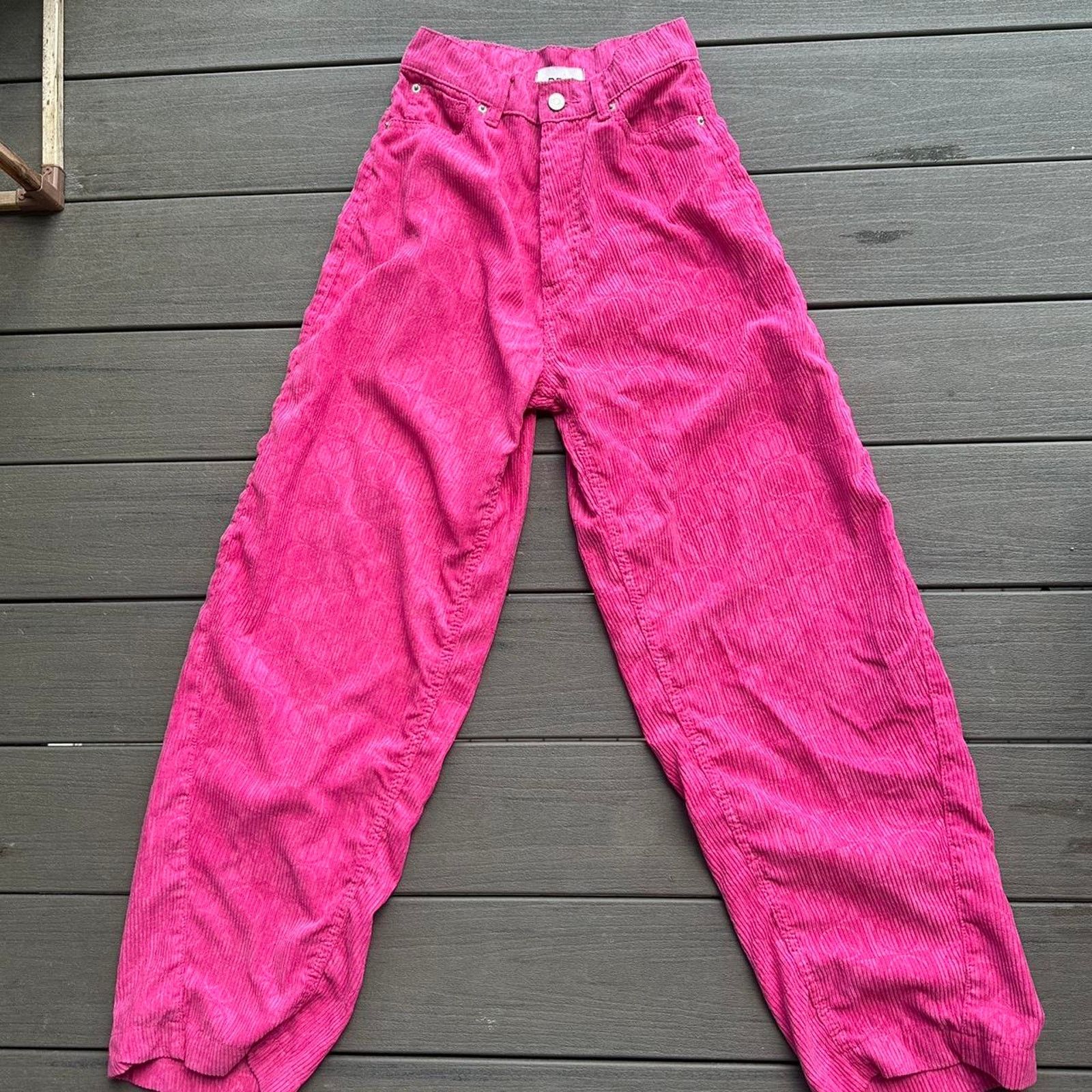 Bdg Bdg high waisted pink corduroy pants Size 25" / US 0 / IT 36 - 2 Thumbnail