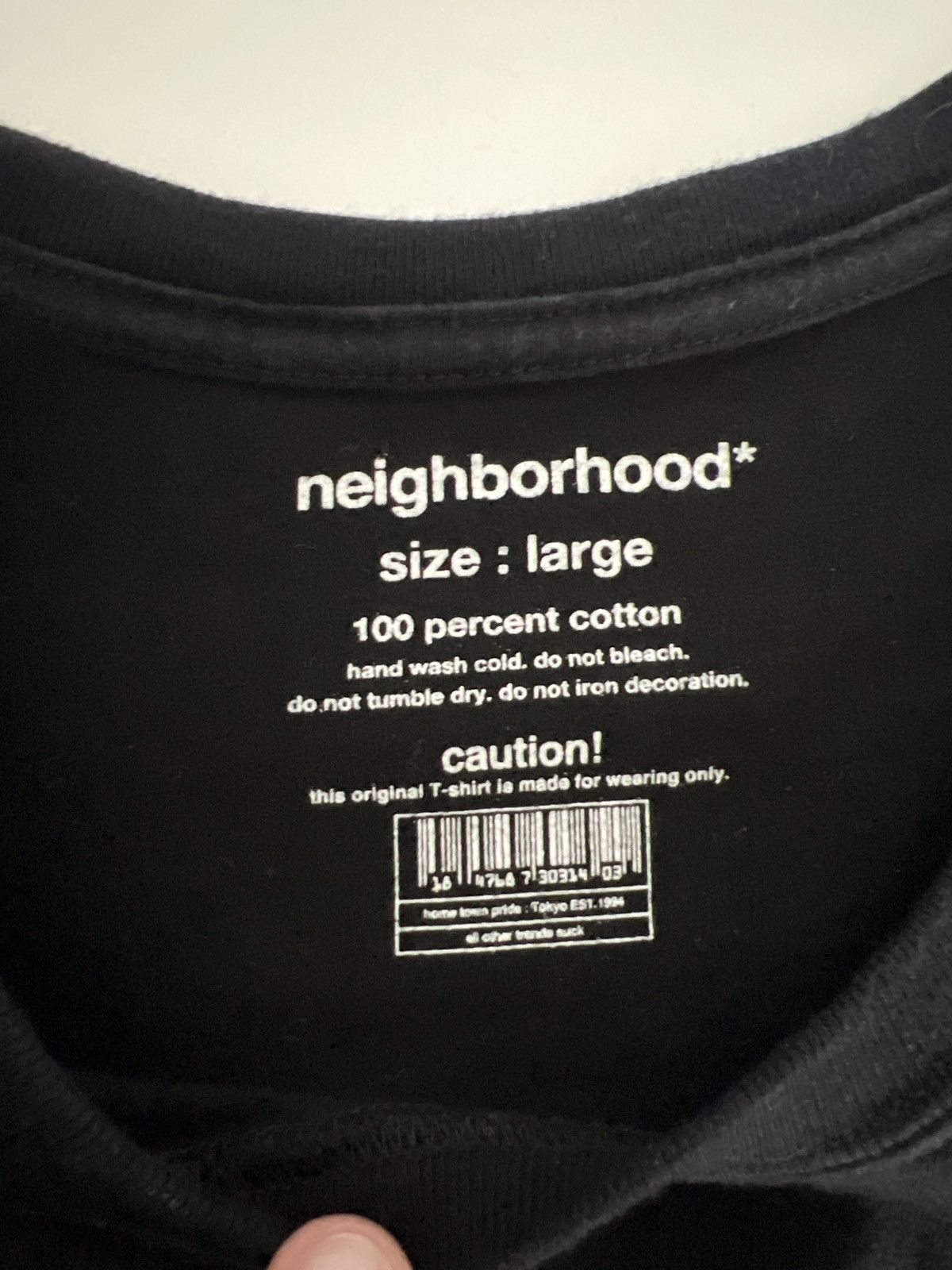 Neighborhood Neighborhood “The Filth and The Fury” shirt Size US L / EU 52-54 / 3 - 4 Thumbnail