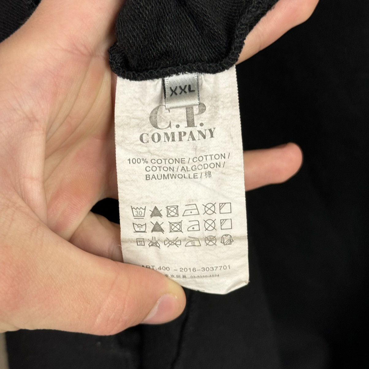 C.P. Company C. P. Company Sweartshirt Black Men Casual XXL Size US XXL / EU 58 / 5 - 9 Thumbnail