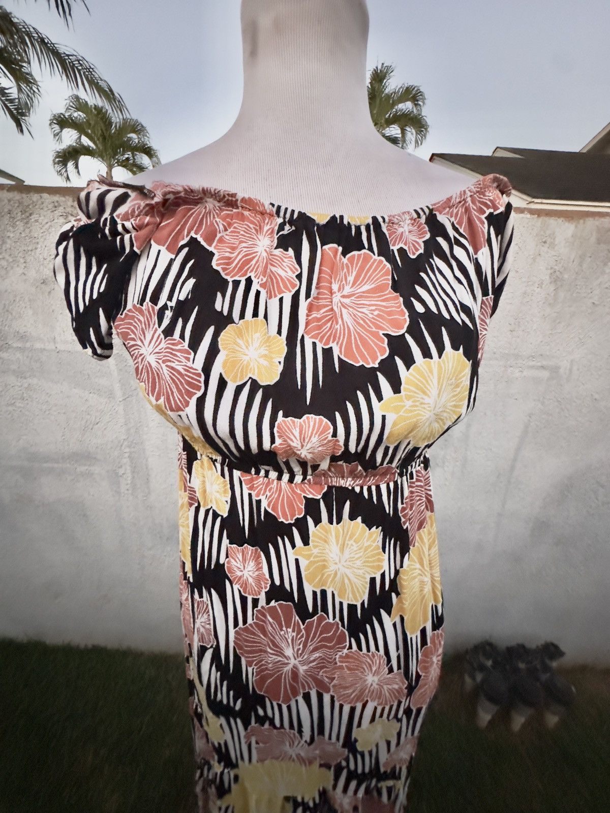 Other PreOwned Ava Sky Hawaiian Print Dress Women's Small Size S / US 4 / IT 40 - 3 Thumbnail