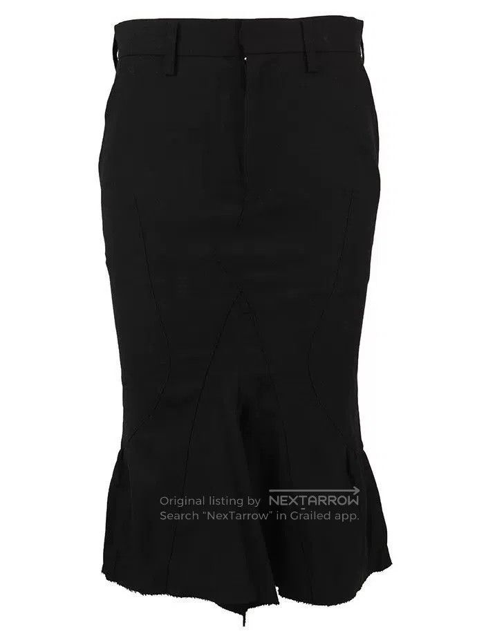 Junya Watanabe Black High-Waisted Midi Skirt by Junya Watanabe. Size 23" - 1 Thumbnail