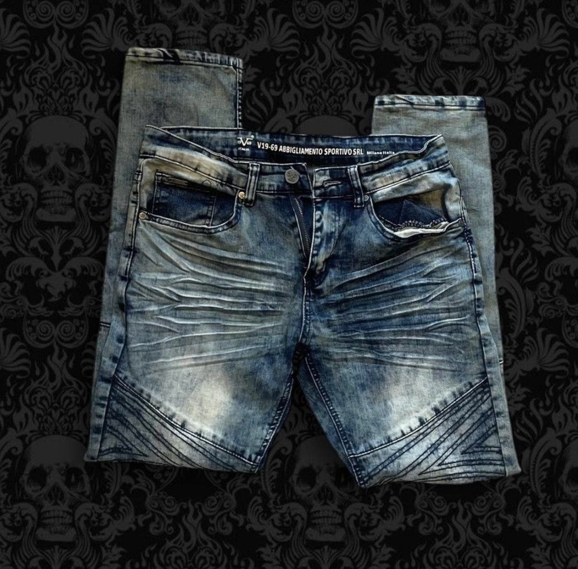 Versace Versace ♠️ 19-69 Abbigliamento Sportivo SRL Jeans Size 30" / US 8 / IT 44 - 1 Thumbnail