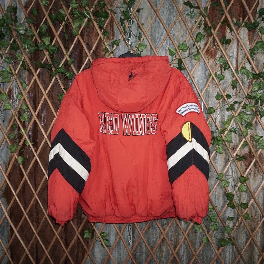 NHL Large - Vintage / Y2K Detroit Red Wings Reversible jacket Size XL / US 12-14 / IT 48-50 - 8 Thumbnail