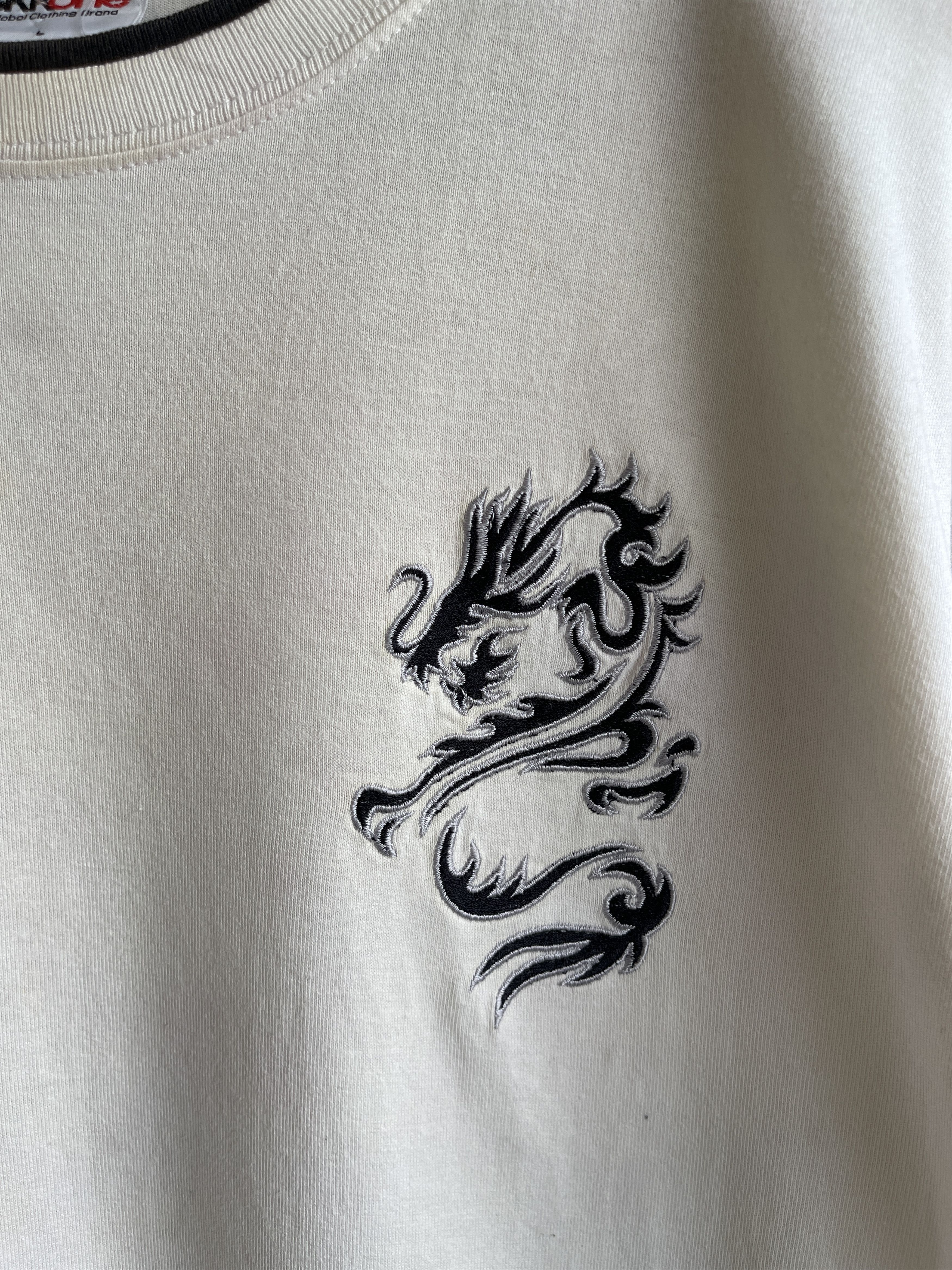 If Six Was Nine Vintage🔥SKK ONE🔥Big Logo Flame Double Layer LongSleeve 90’s Size US L / EU 52-54 / 3 - 8 Thumbnail