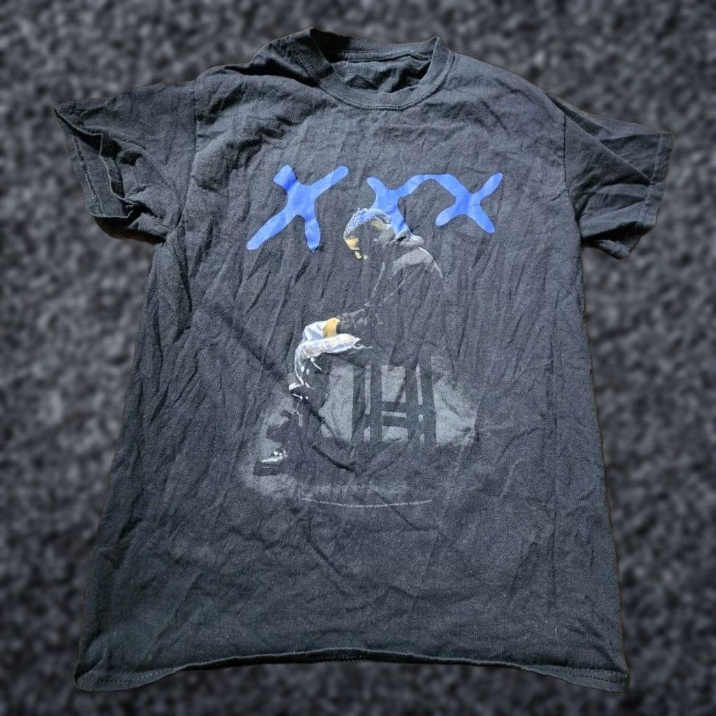 Vintage XXXTENTACION T Shirt Solitary Graphic Short Sleeve Adult S Black Cotton Size US S / EU 44-46 / 1 - 1 Thumbnail