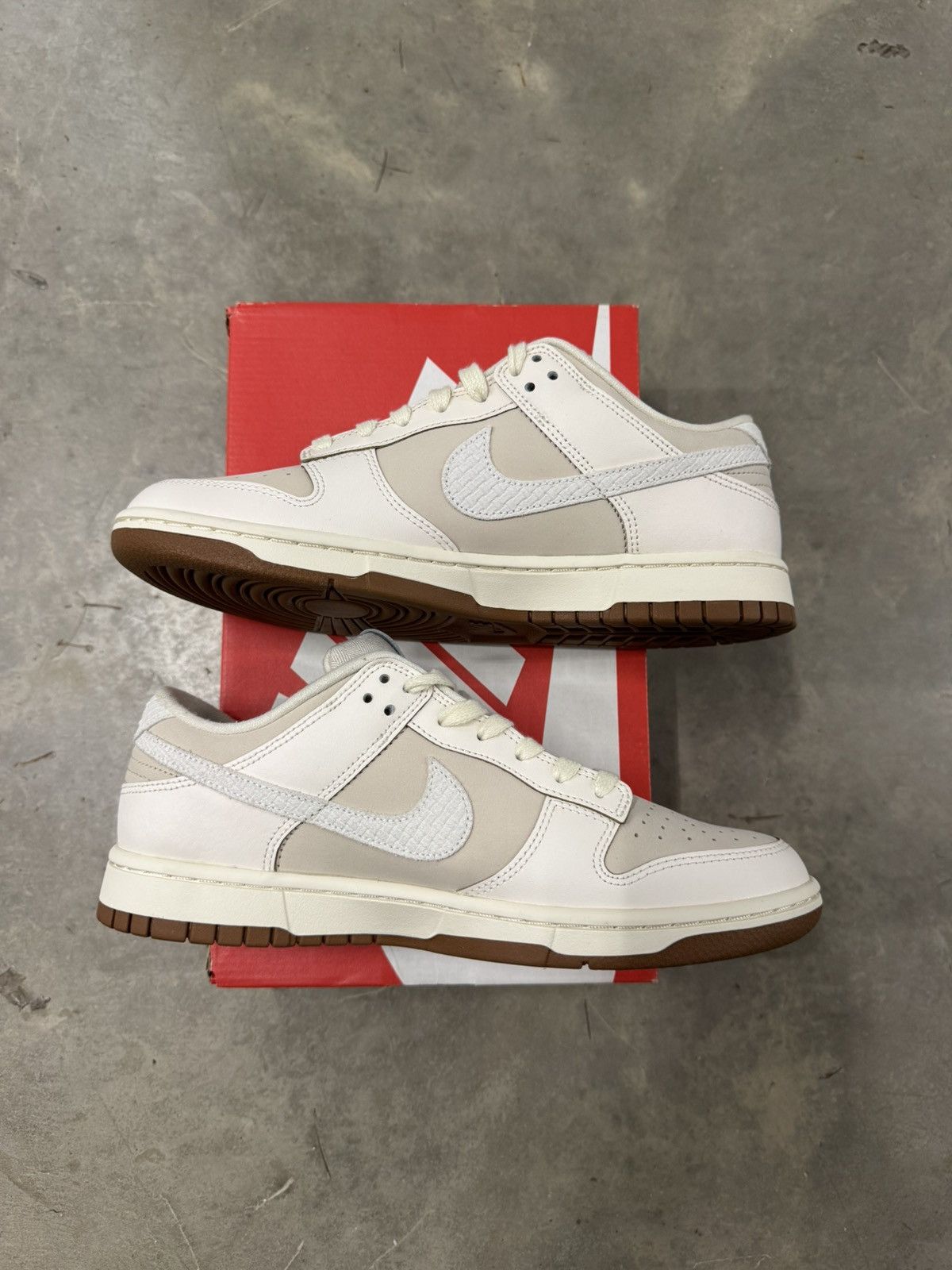 Nike Nike Dunk Low Pale Ivory Light Tan Size 9 Size US 9 / EU 42 - 3 Thumbnail