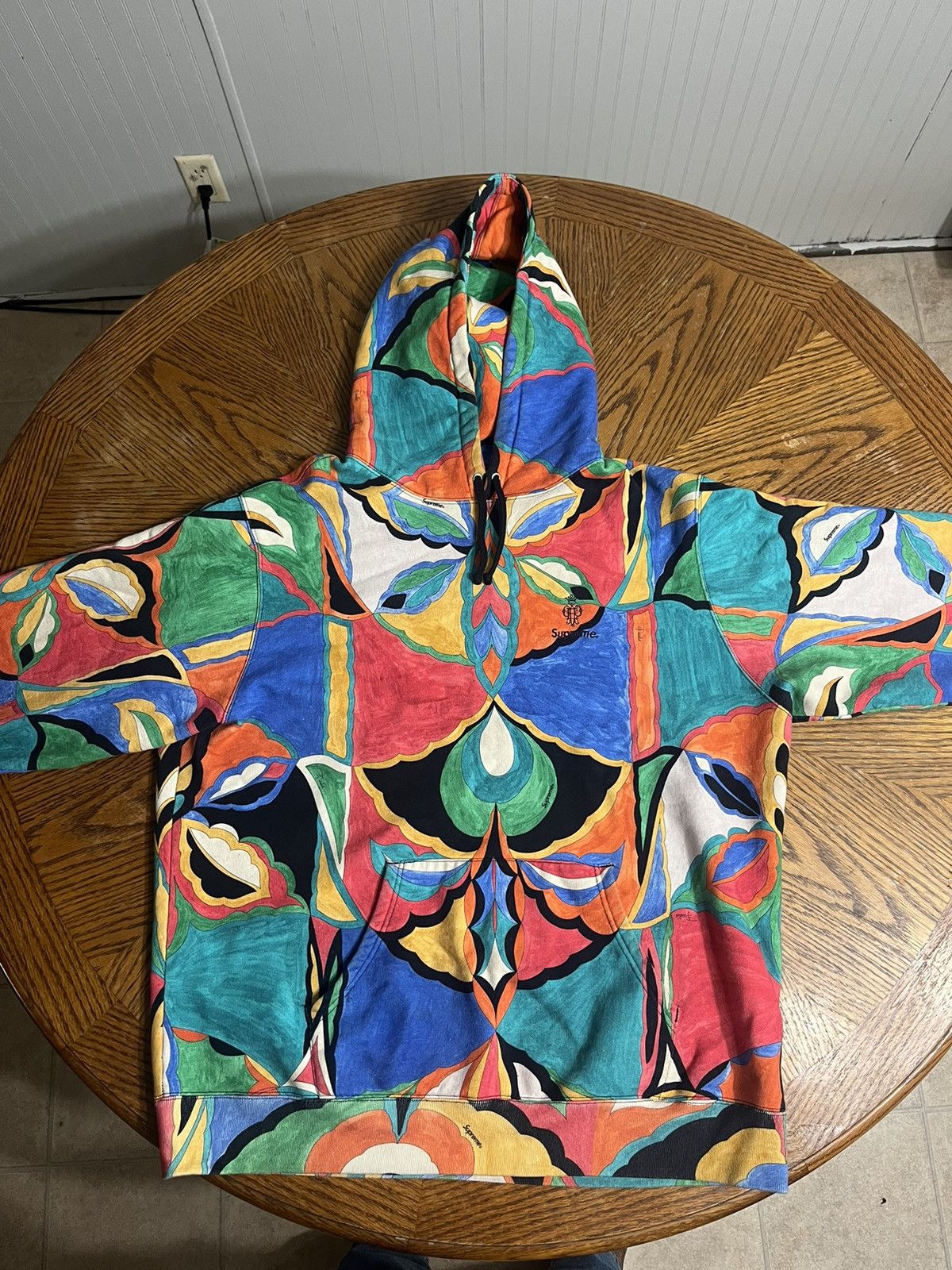 Supreme Emillio Pucci/Supreme Hooded Sweatshirt Size US XL / EU 56 / 4 - 1 Thumbnail