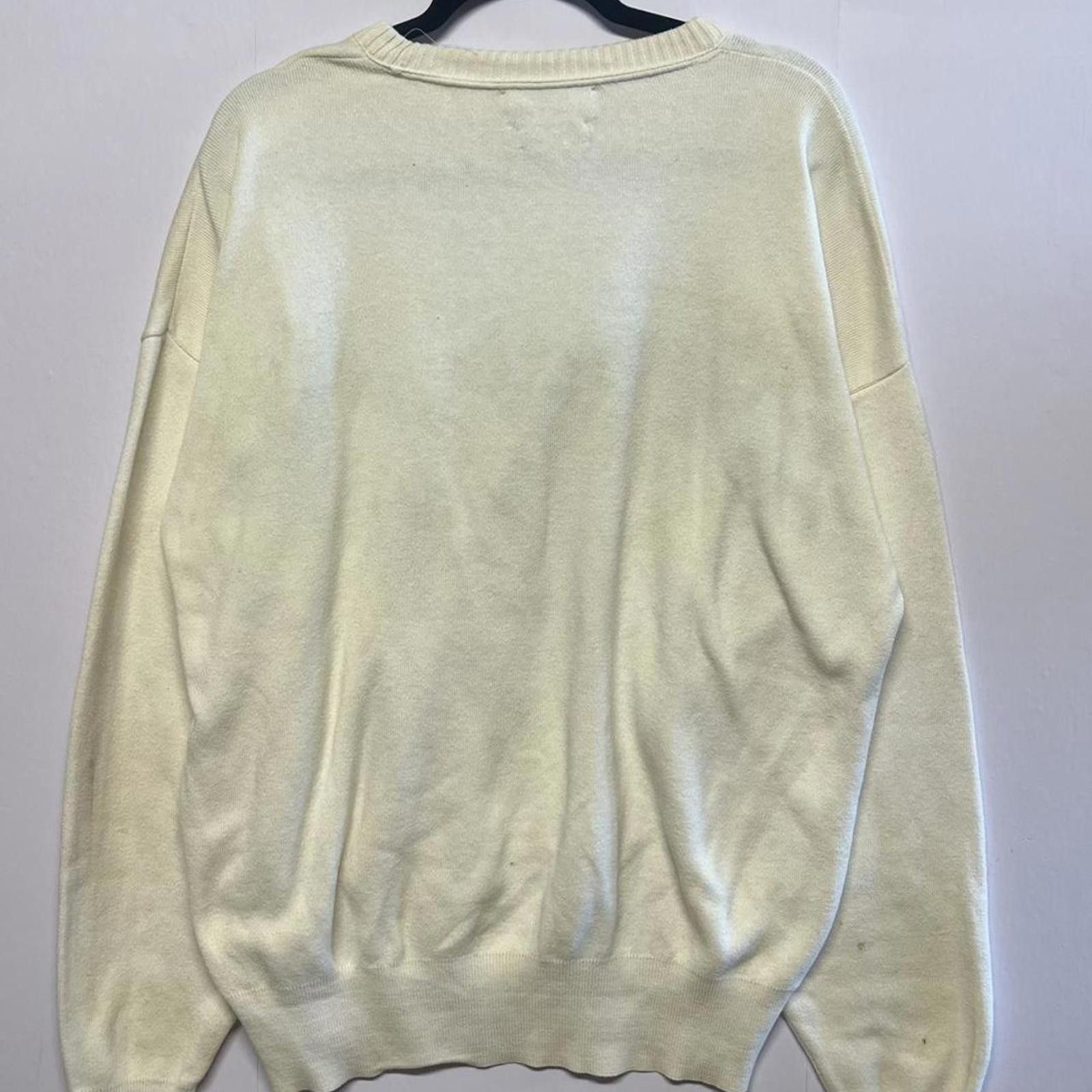 Other Polo Ralph Lauren Men's Cream and Yellow Sweatshirt Size US XL / EU 56 / 4 - 7 Thumbnail