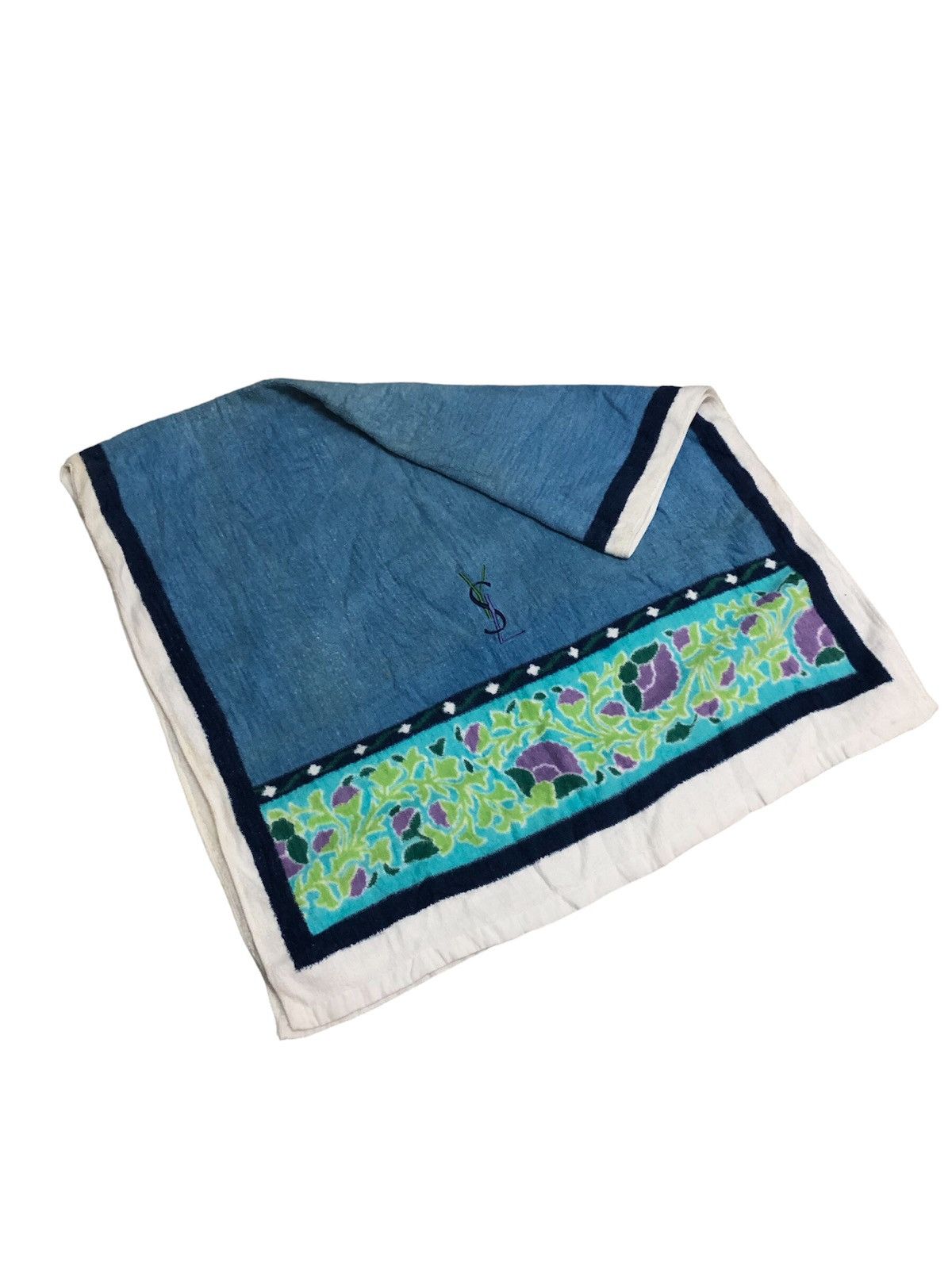 Japanese Brand × Vintage × Yves Saint Laurent Vintage Yves Saint Laurent Ysl Towel Size ONE SIZE - 1 Thumbnail