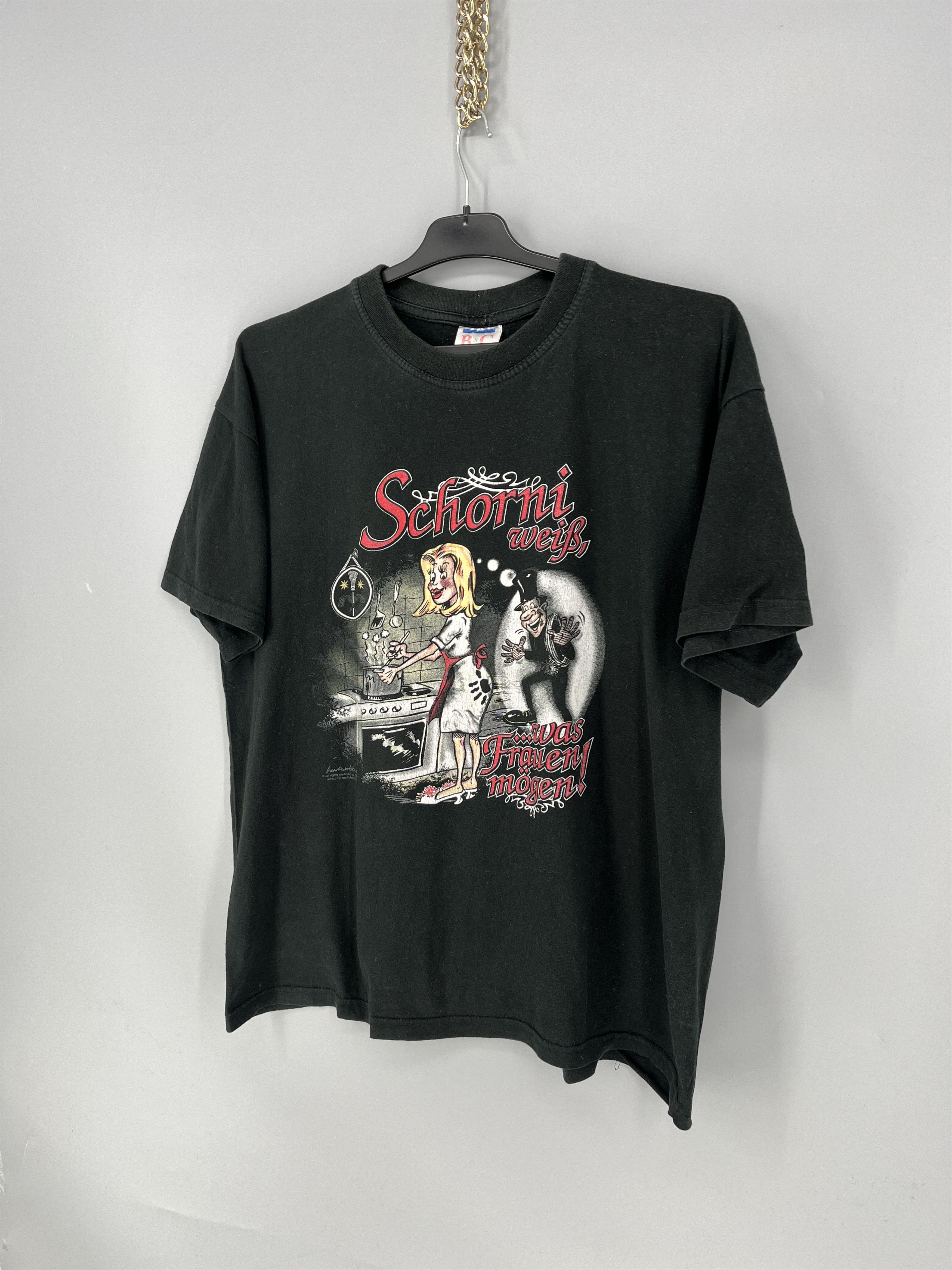 Vintage Rare Vintage German Humor Graphic Tee Size US M / EU 48-50 / 2 - 3 Thumbnail