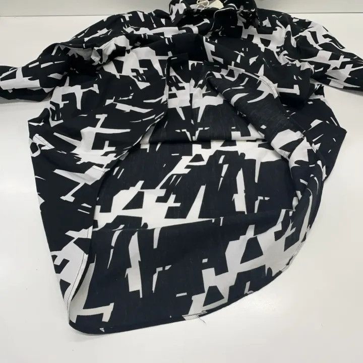 Dior Dior Black and White Pattern Long Sleeve Shirt 0079-2507 Size M / US 6-8 / IT 42-44 - 7 Thumbnail