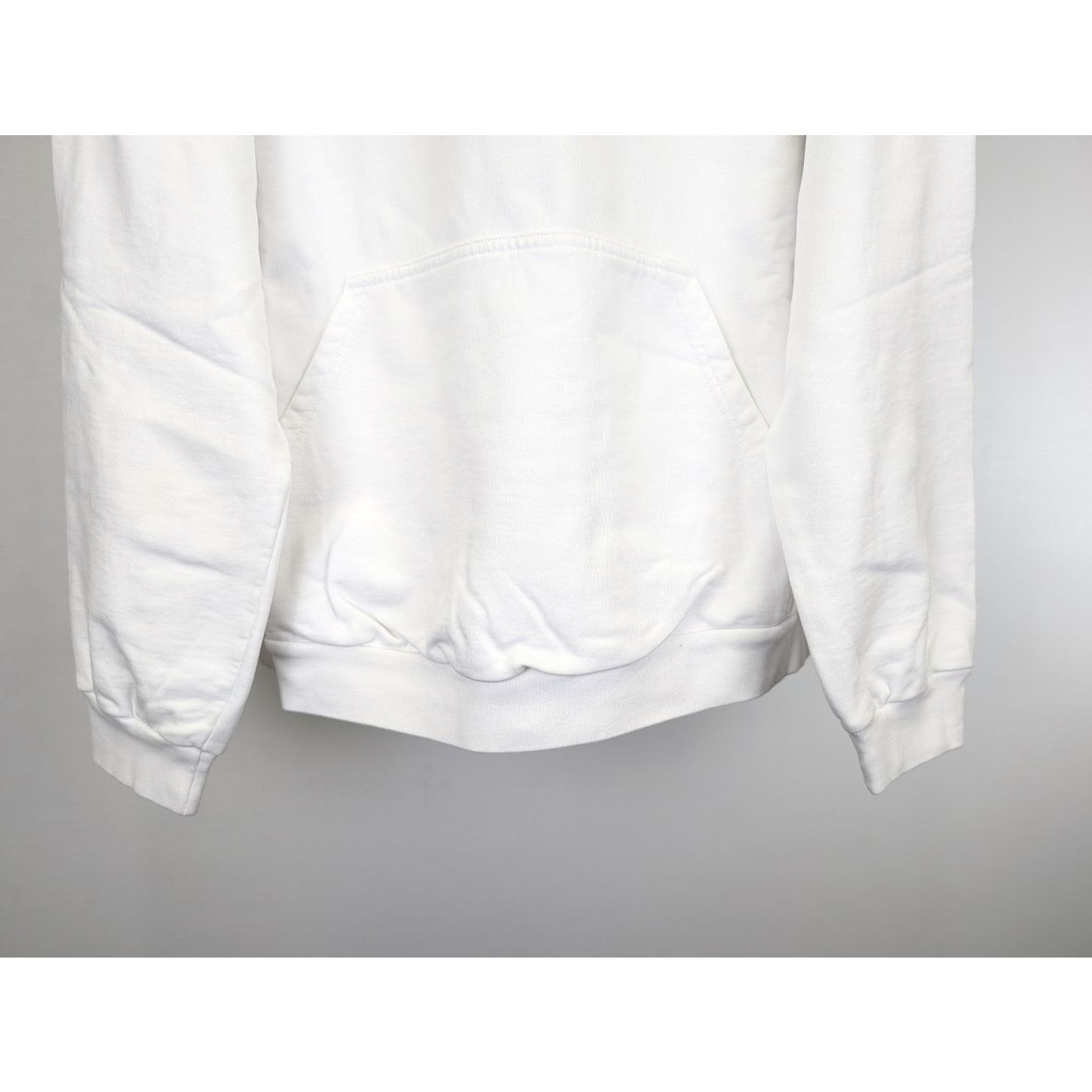 Balenciaga o1rshd1 Paris Balenciaga Logo Hoodie in White Size US XL / EU 56 / 4 - 8 Thumbnail