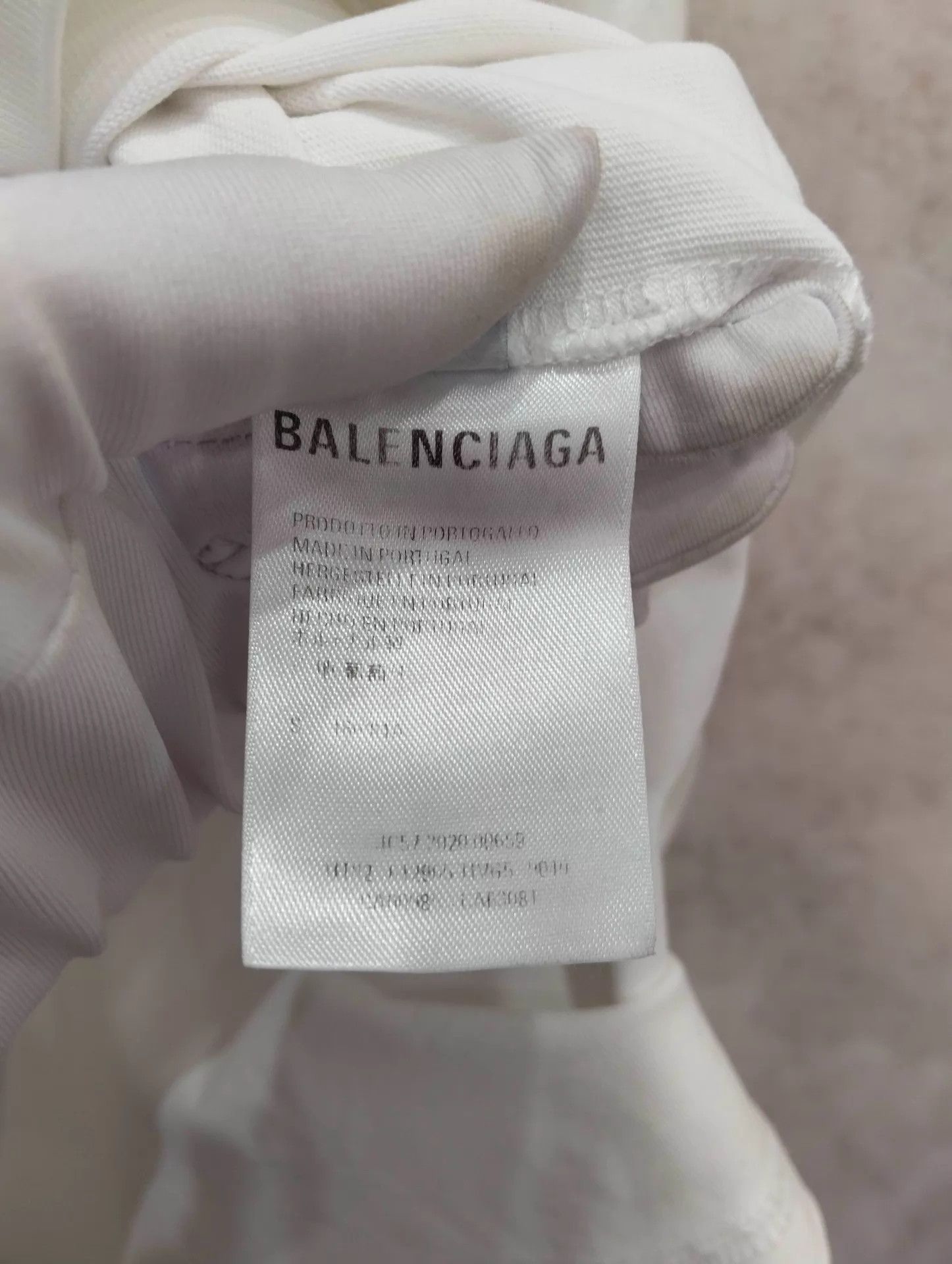 Balenciaga Balenciaga white SS T-shirt S Size S / US 4 / IT 40 - 5 Thumbnail