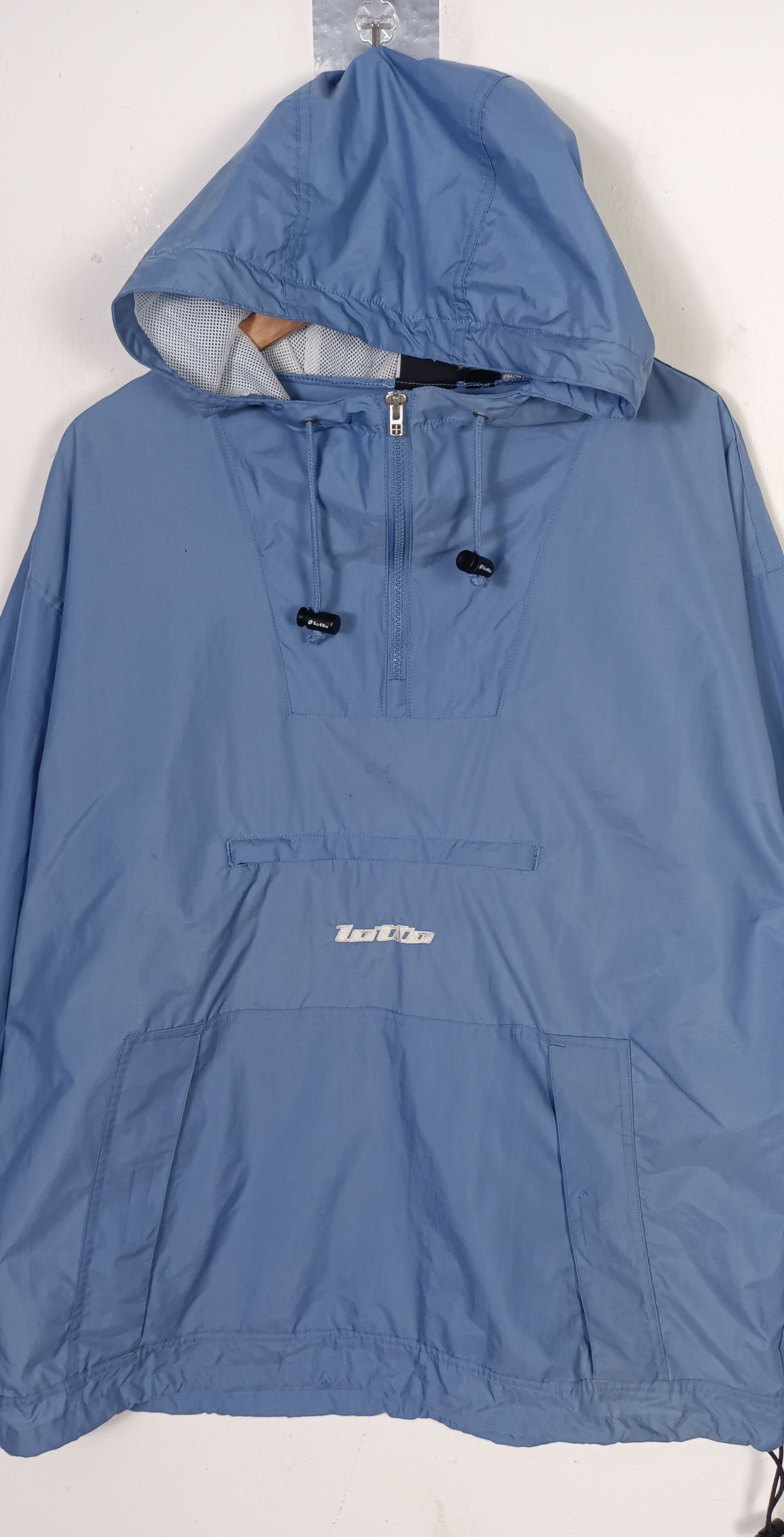Lotto Sport Vintage 90s LOTTO Anorak Hoodie Jacket Size US XXL / EU 58 / 5 - 3 Thumbnail