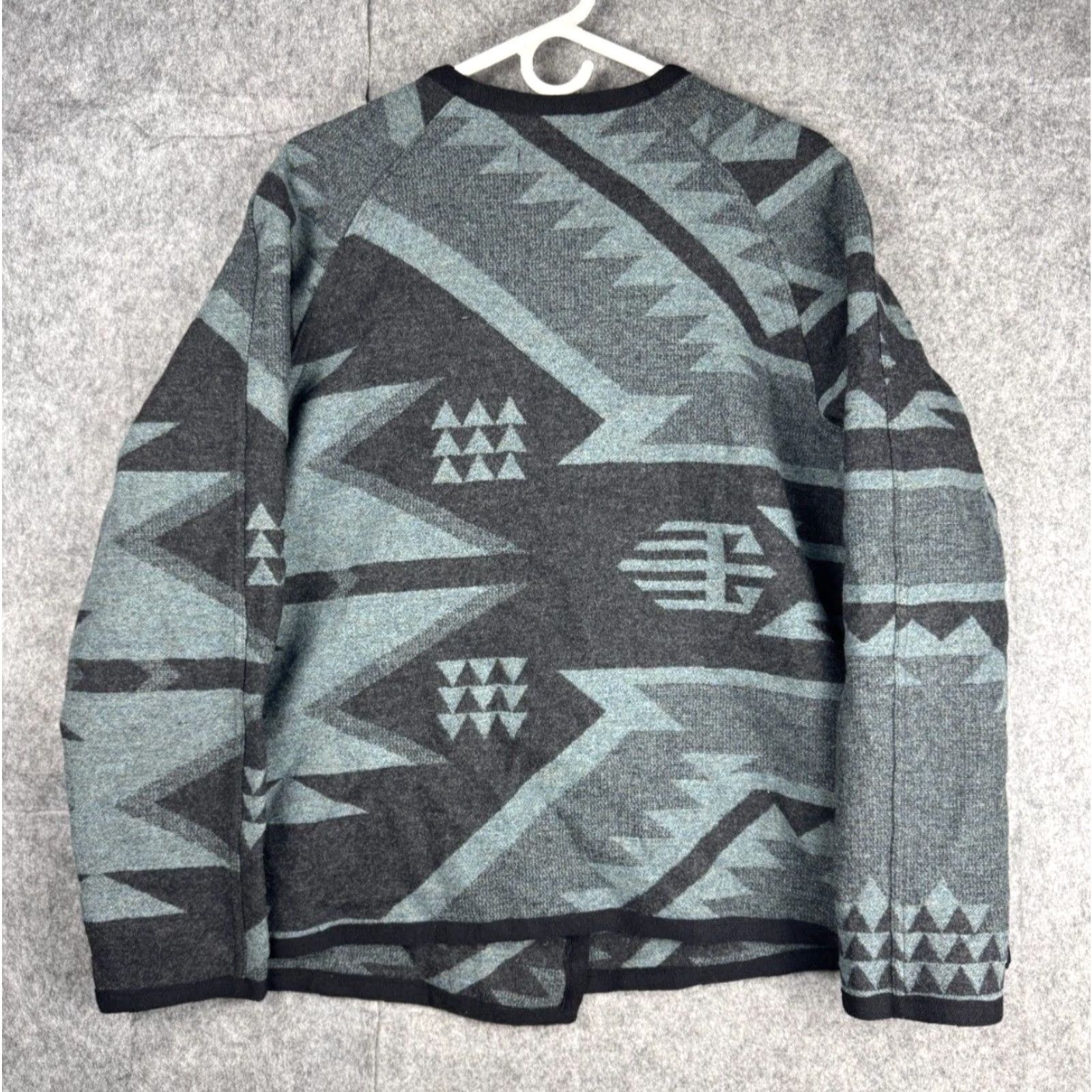Pendleton VINTAGE Pendleton Cape Poncho Women's XL Aztec Southwest 100% Wool Loop Collar Size XL / US 12-14 / IT 48-50 - 3 Thumbnail