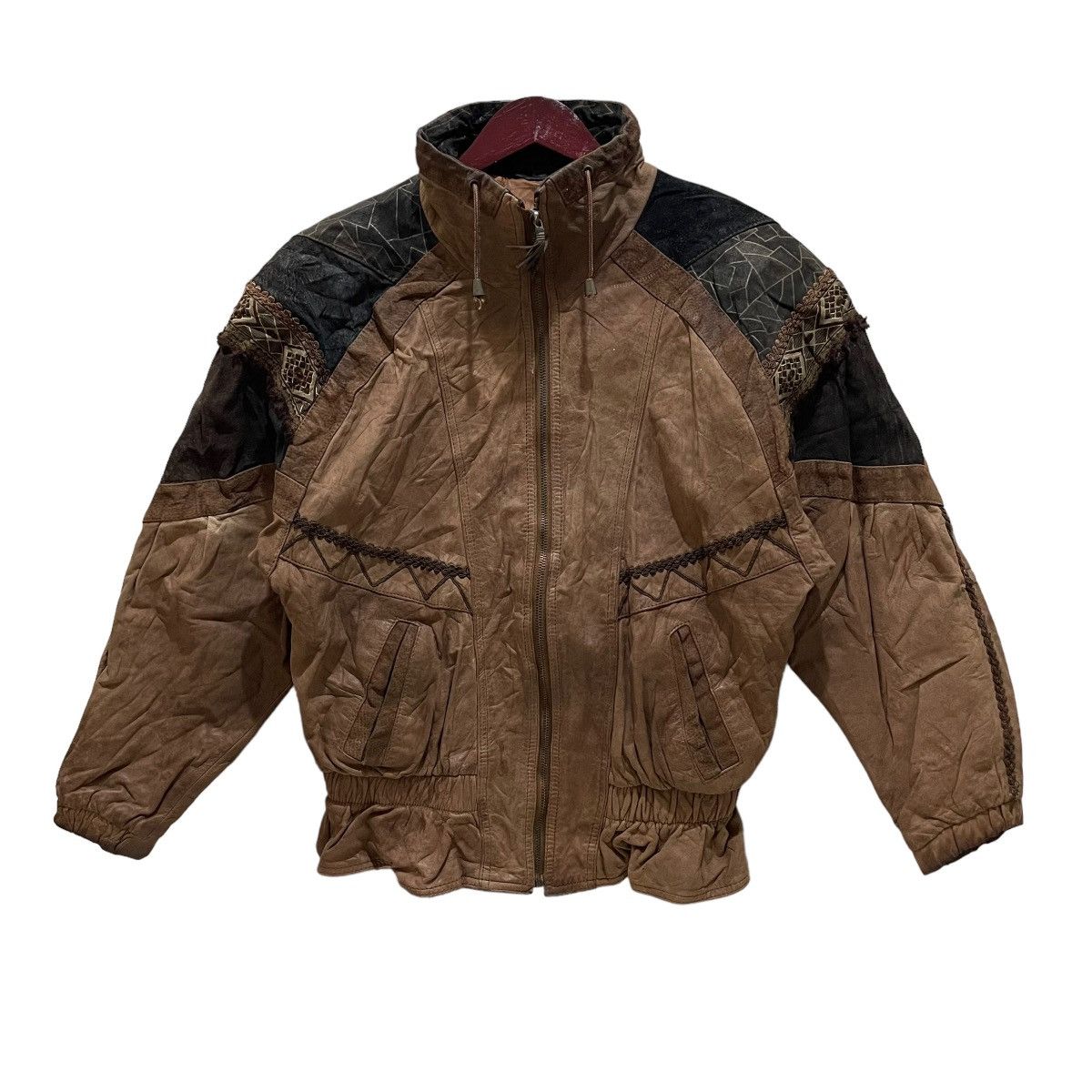 Wilsons Leather Vintage Wilsons Leather Cowboy Western Leather Jacket Size US S / EU 44-46 / 1 - 1 Thumbnail