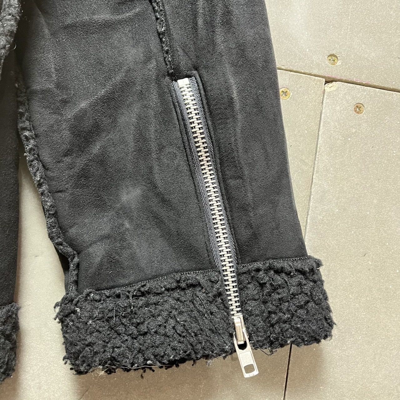 If Six Was Nine × Japanese Brand × Le Grande Bleu (L.G.B.) GRL Japanese Brand Shearling Jacket Size US M / EU 48-50 / 2 - 15 Thumbnail