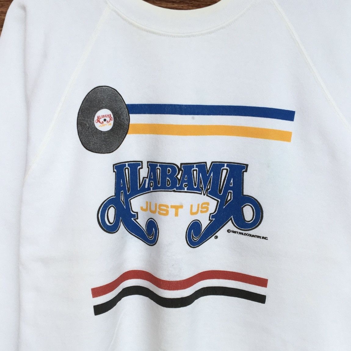 Band Tees Rare! Vintage Just Us Tour 88 Alabama Rock Band Crewneck Size US M / EU 48-50 / 2 - 5 Thumbnail