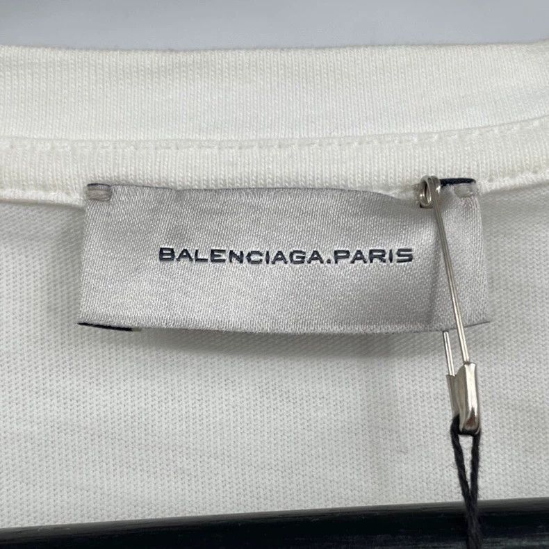 Balenciaga Balenciaga Embroidered Short Sleeve TShirt-2505 Size US XL / EU 56 / 4 - 3 Thumbnail