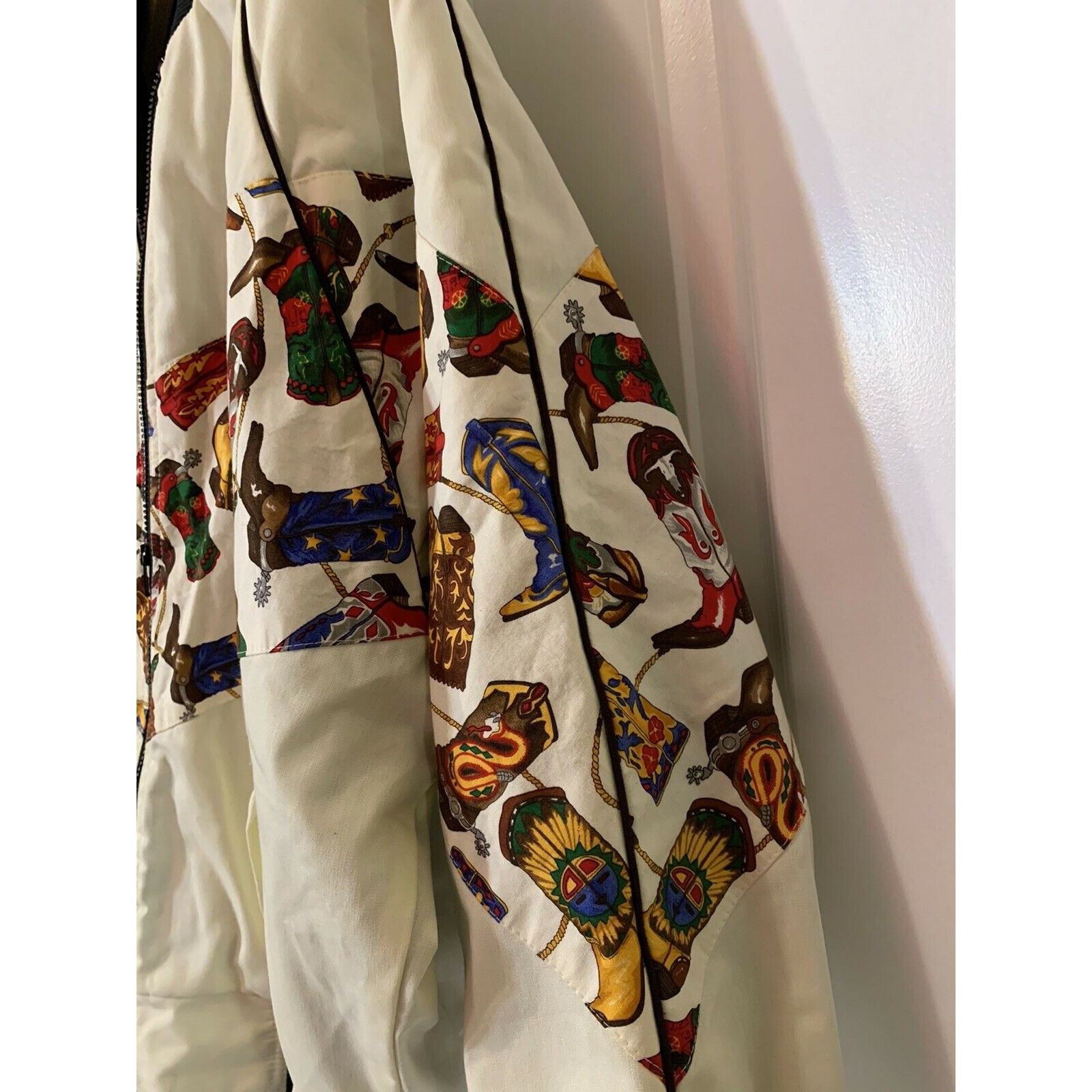 Other Vintage Bee-Wild Boots Jacket Men’s Sz XL USA Bomber Beige R Size US XL / EU 56 / 4 - 5 Thumbnail