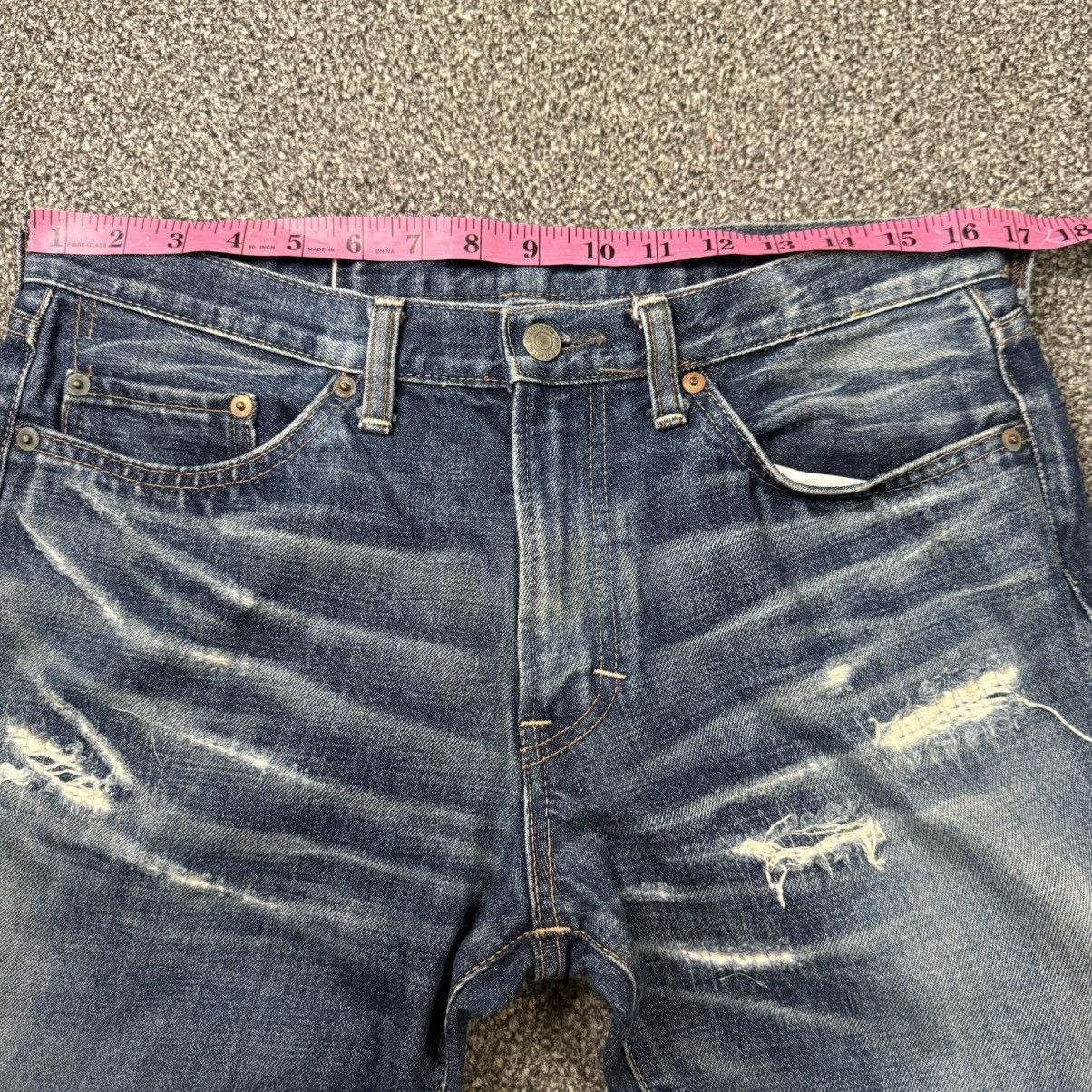 Japanese Brand Vintage 90s Japanese Distressed Denim RNA W33 Size US 33 - 16 Thumbnail