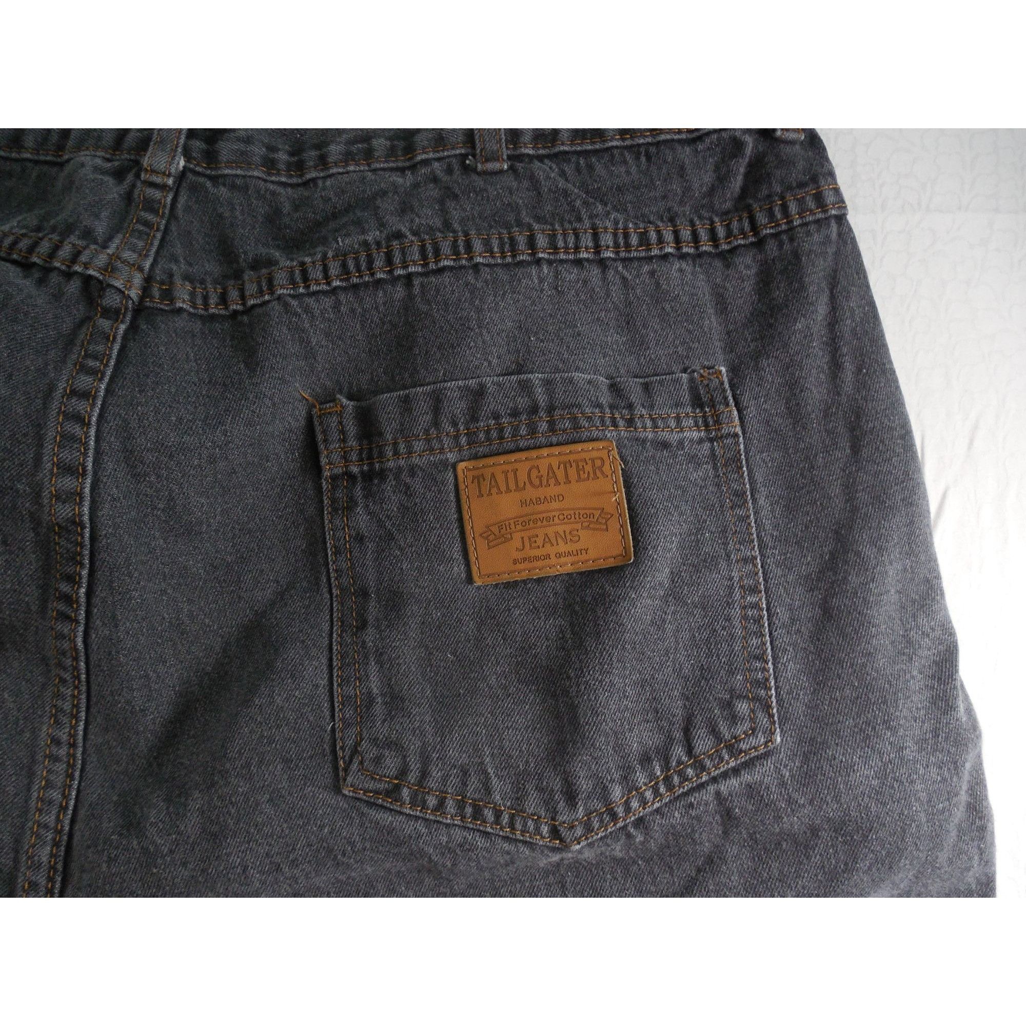 Haband Haband Tailgater Carpenter Jeans Sz 48L Men Charcoal Straigh Size US 44 / EU 60 - 2 Thumbnail