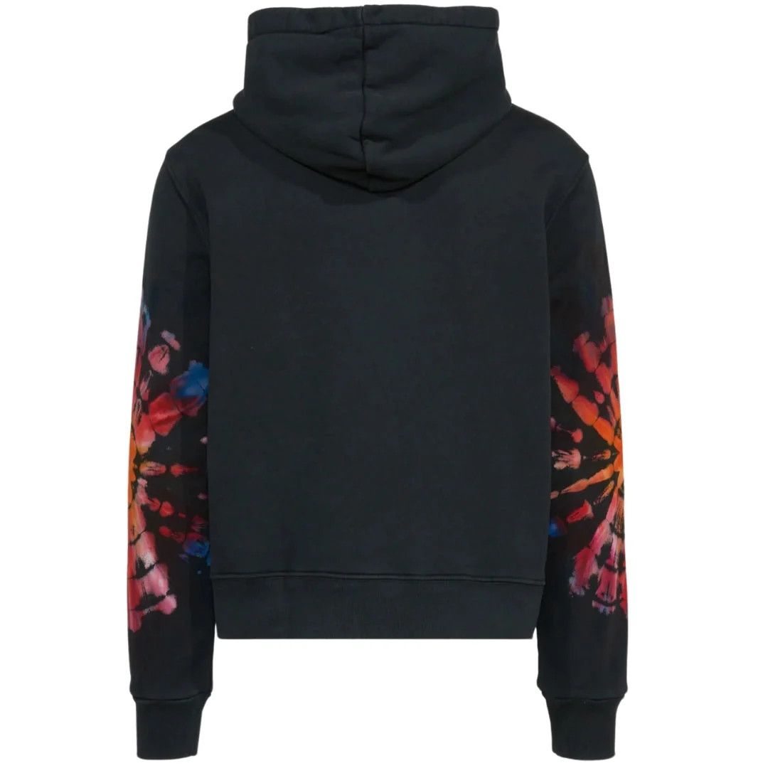 Amiri o1mle0725 Spot Tie-Dye Hoodie in Black Size US XL / EU 56 / 4 - 2 Thumbnail