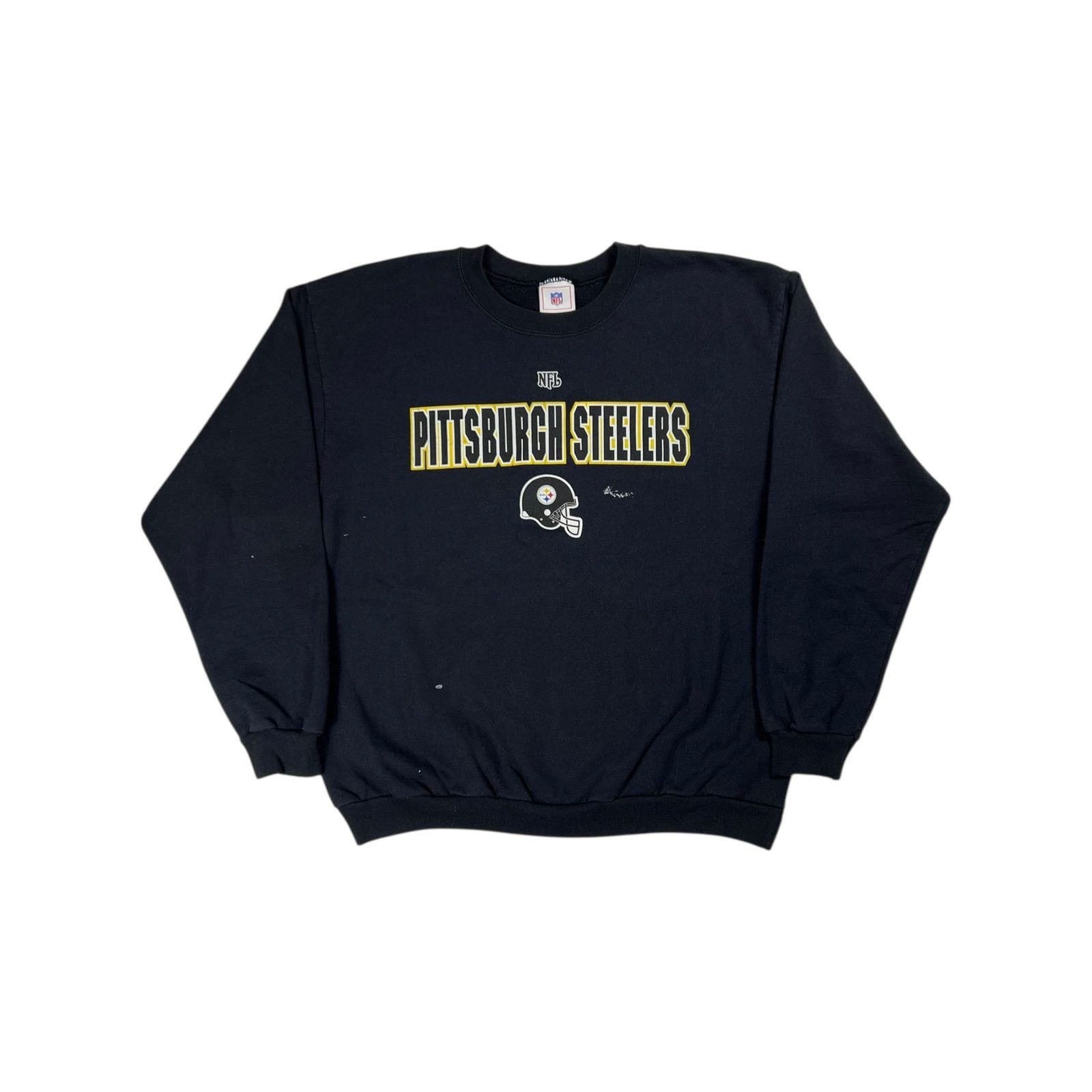 NFL × Vintage Vintage Y2K Pittsburgh Steelers NFL distressed crewneck Size US M / EU 48-50 / 2 - 1 Thumbnail