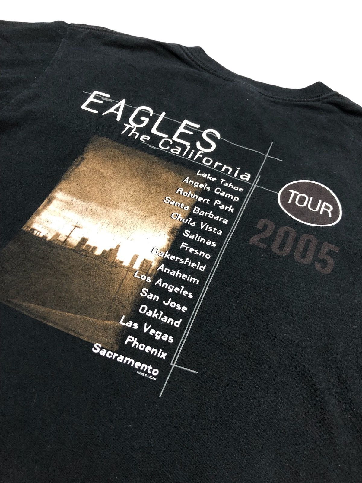 Band Tees VINTAGE EAGLES THE CALIFORNIA TOUR 2005 Size US M / EU 48-50 / 2 - 4 Thumbnail
