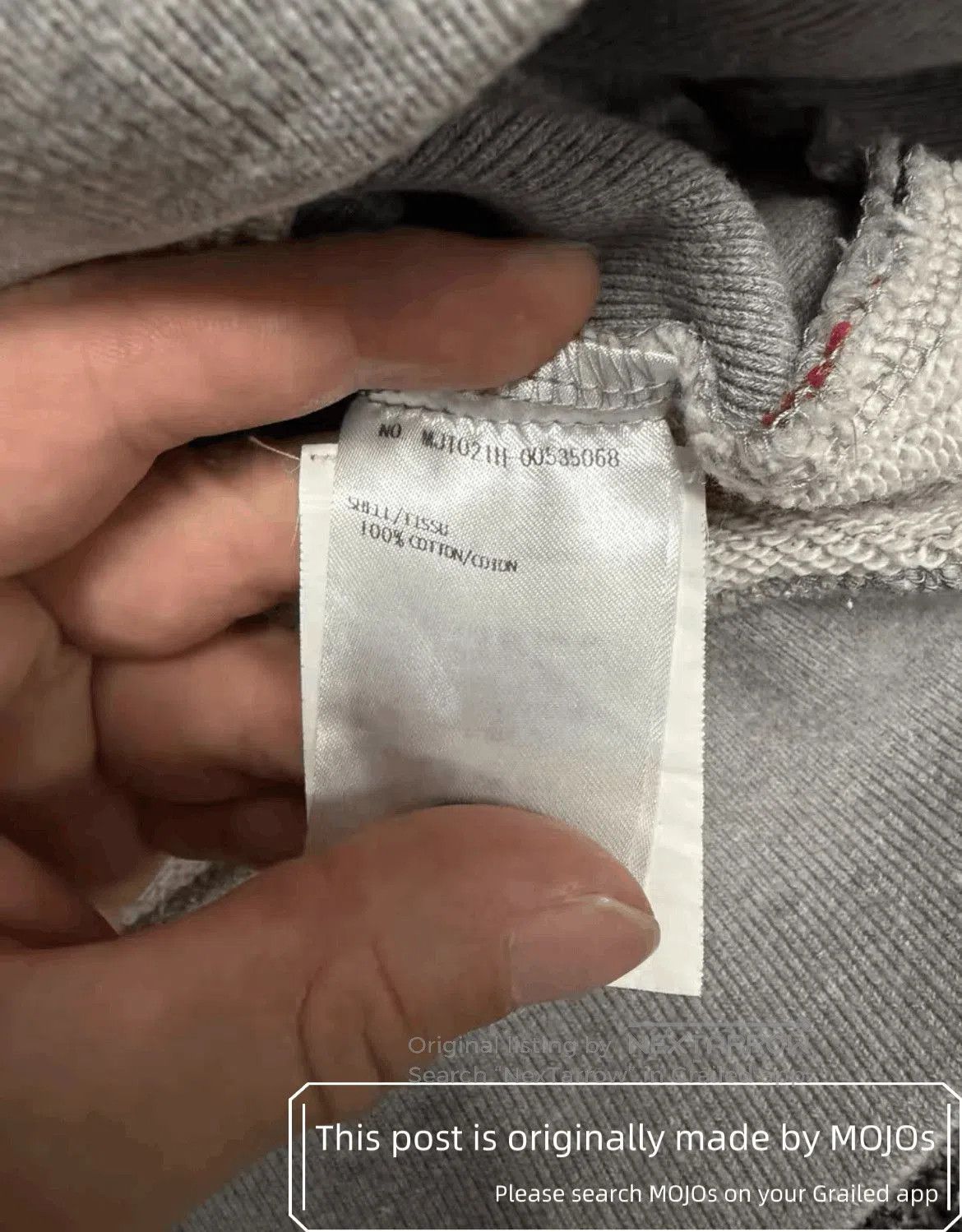 Thom Browne Sz 3 Thom Browne Four White Stripe Sweatshirt. Size US L / EU 52-54 / 3 - 6 Thumbnail