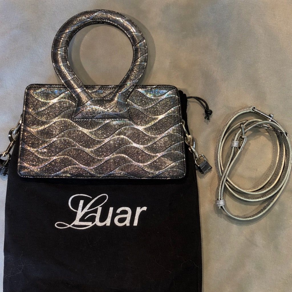 Luar LUAR Small iridesent Fan Ana bag Size ONE SIZE - 1 Thumbnail