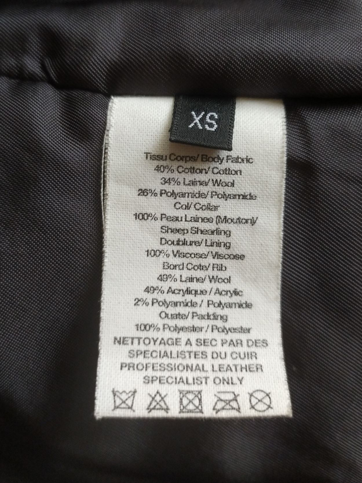 A.P.C. × Louis W. Louis W. x APC jacket with shearling collar Size US XS / EU 42 / 0 - 8 Thumbnail
