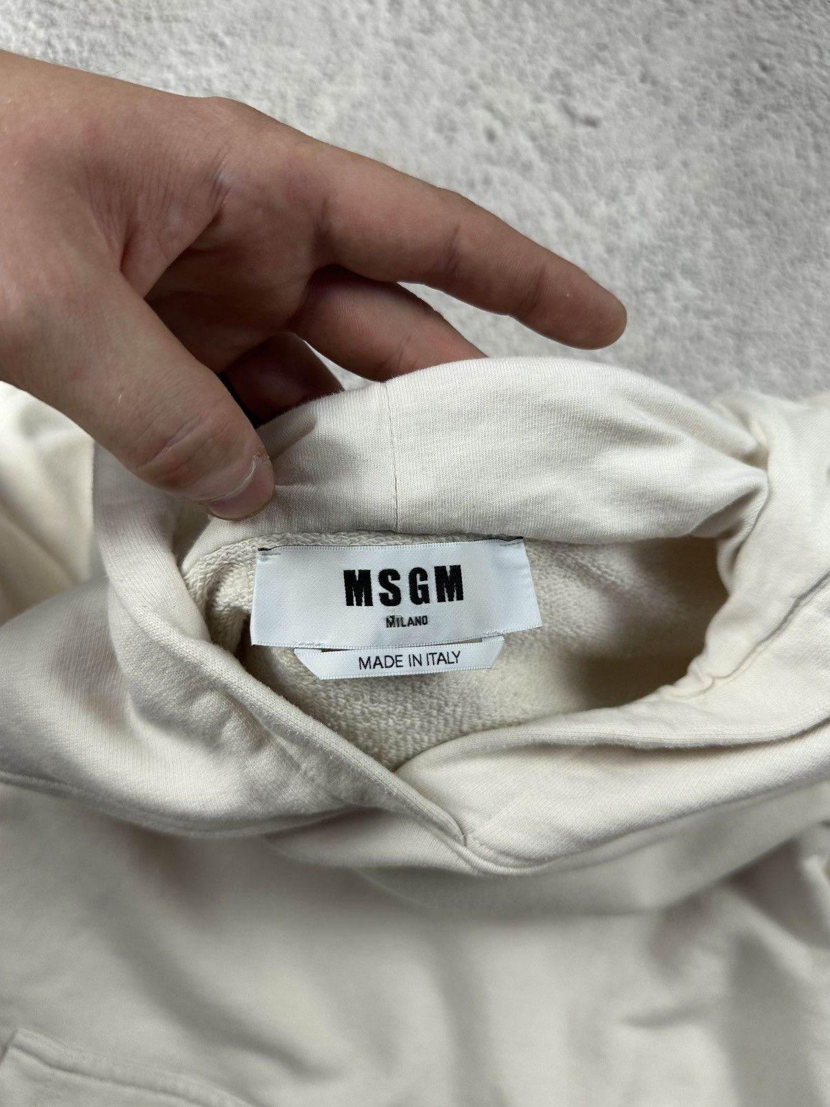 MSGM MSGM Milano Hoodie Logo Print Y2K Cotton Style Size US L / EU 52-54 / 3 - 10 Thumbnail
